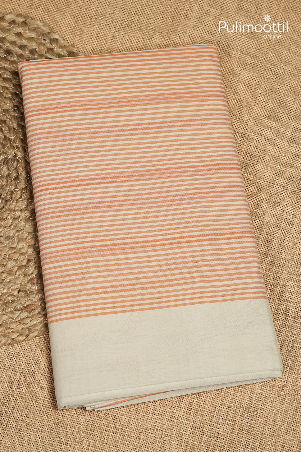 Off White Colour Handloom Saree