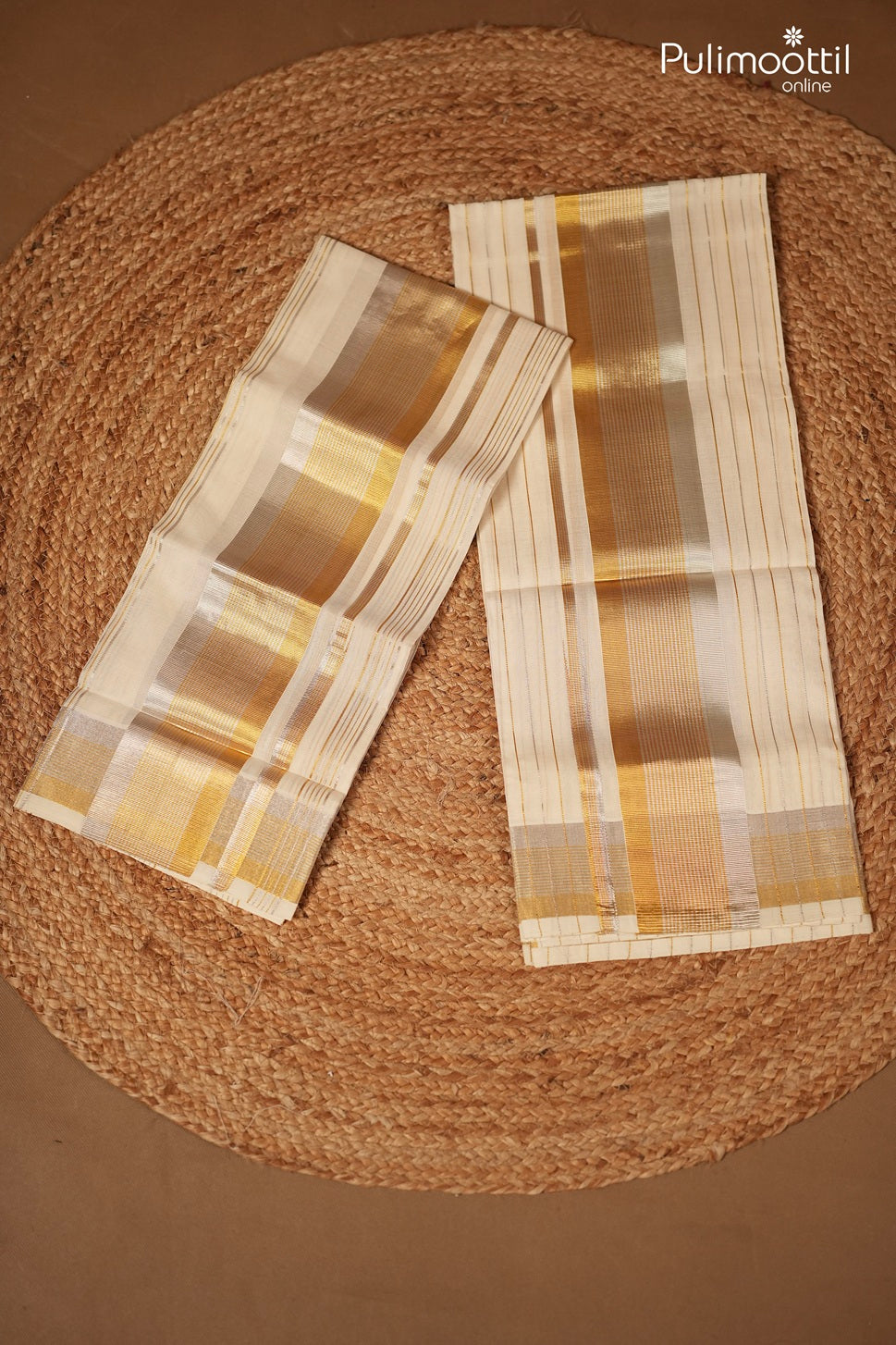 Onam Special Kerala Traditional Handloom Set Mundu