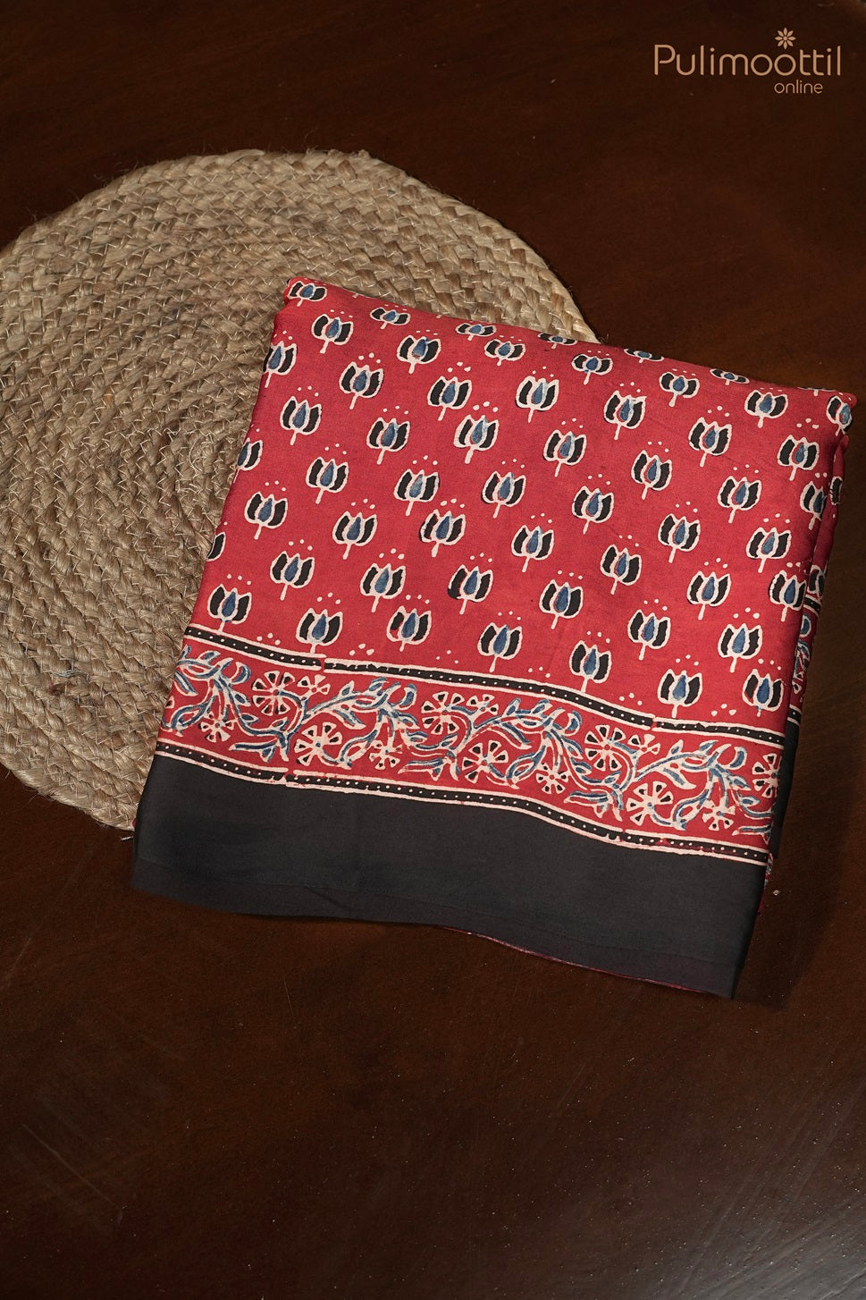 Red Colour Modal Silk Saree