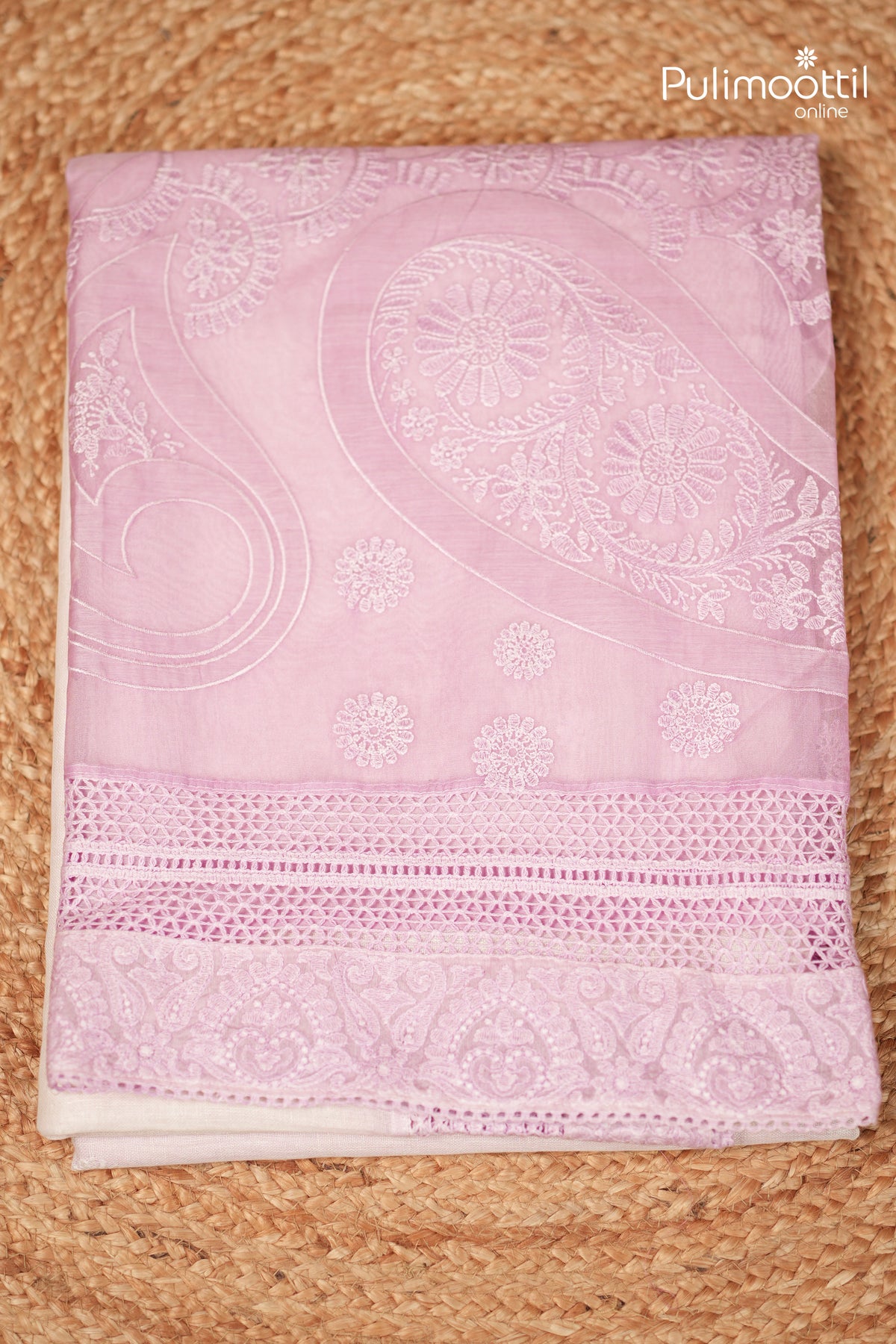 Offwhite Colour Linen Saree