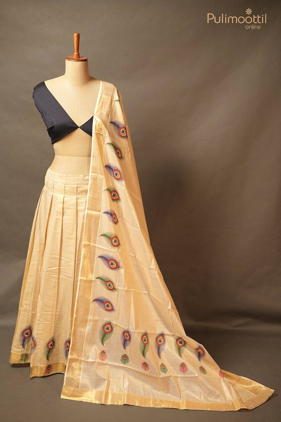 Onam Special Kerala Traditional Dhavani Set