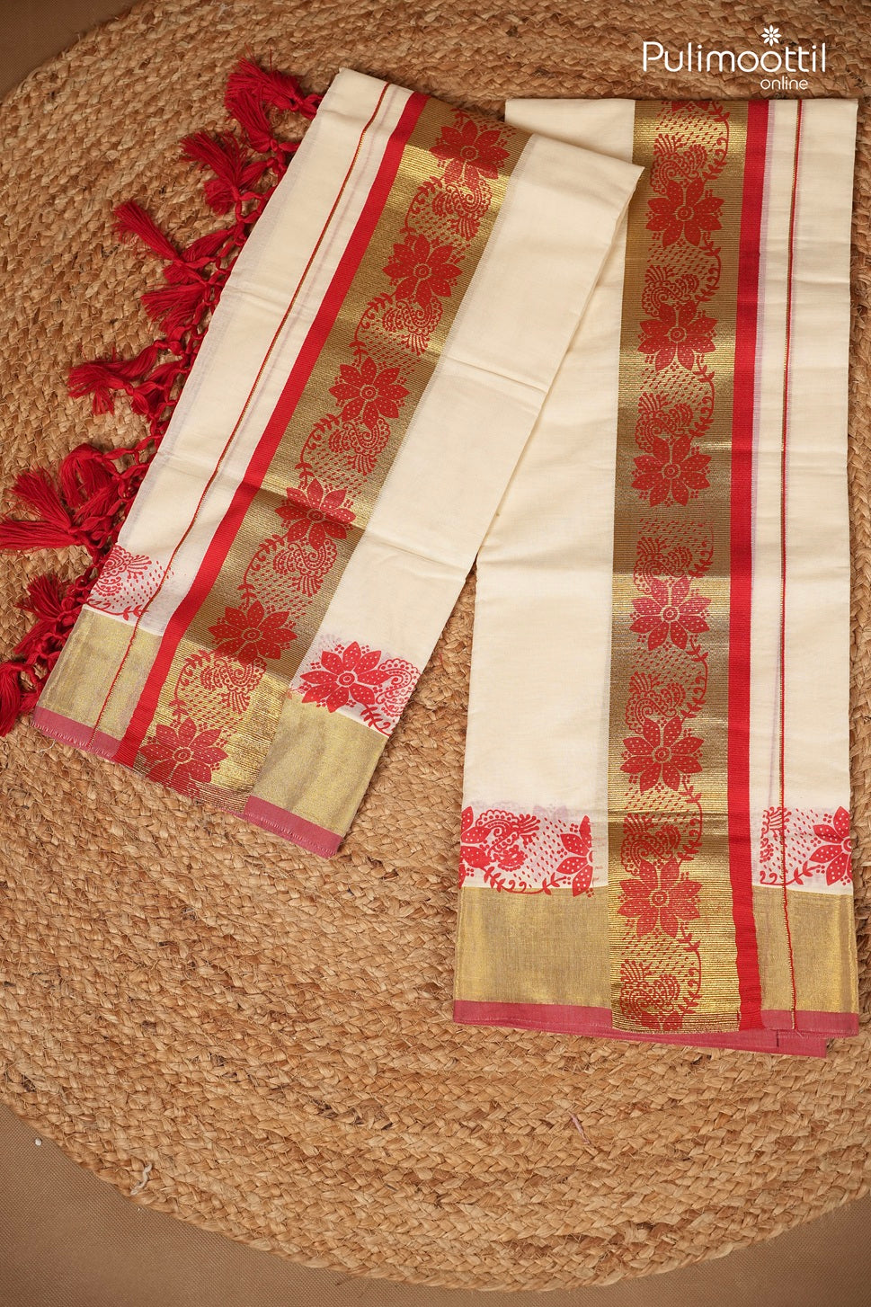 Onam Special Kerala Traditional Set Mundu