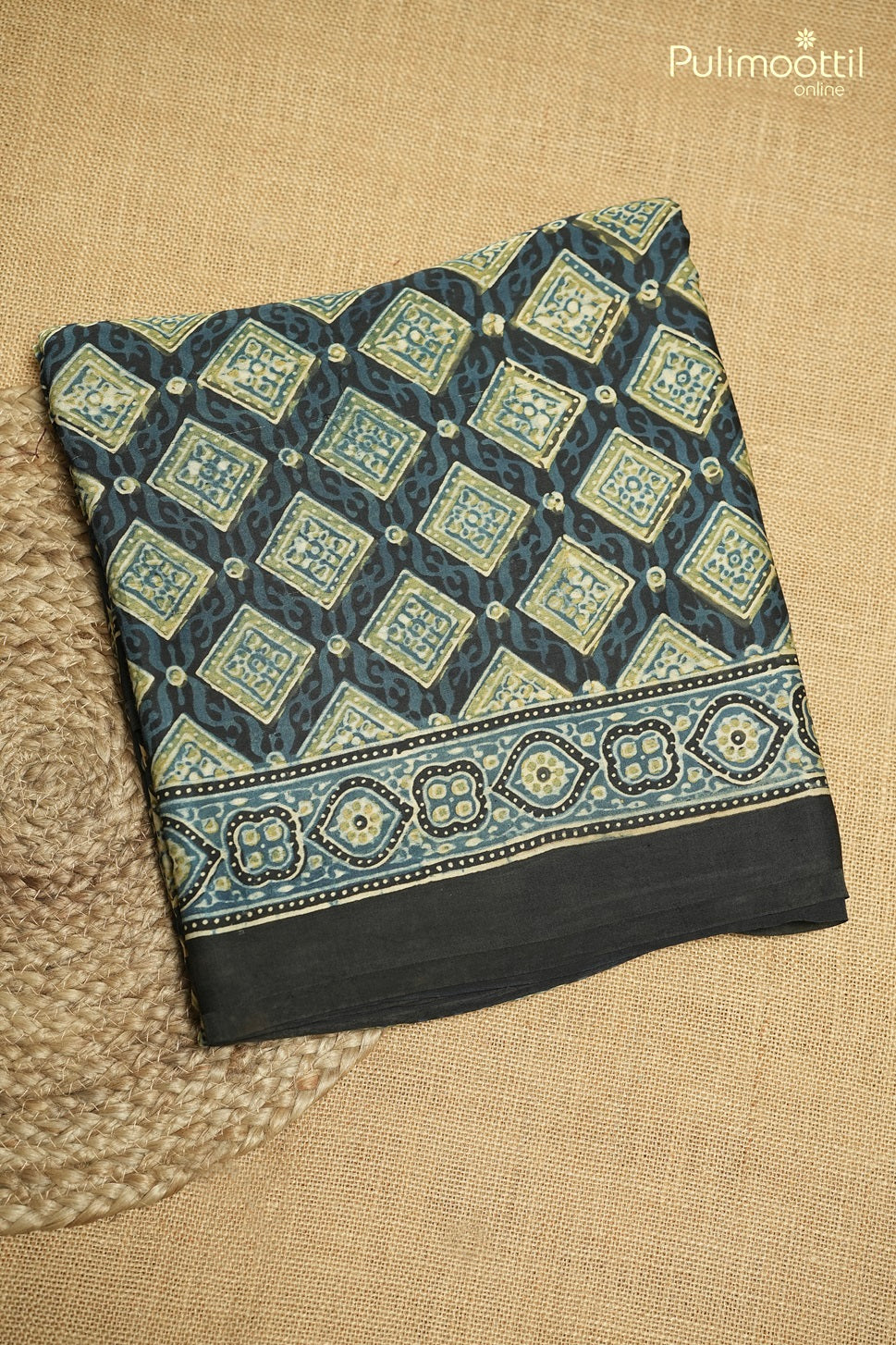 Black Colour Modal Silk Saree