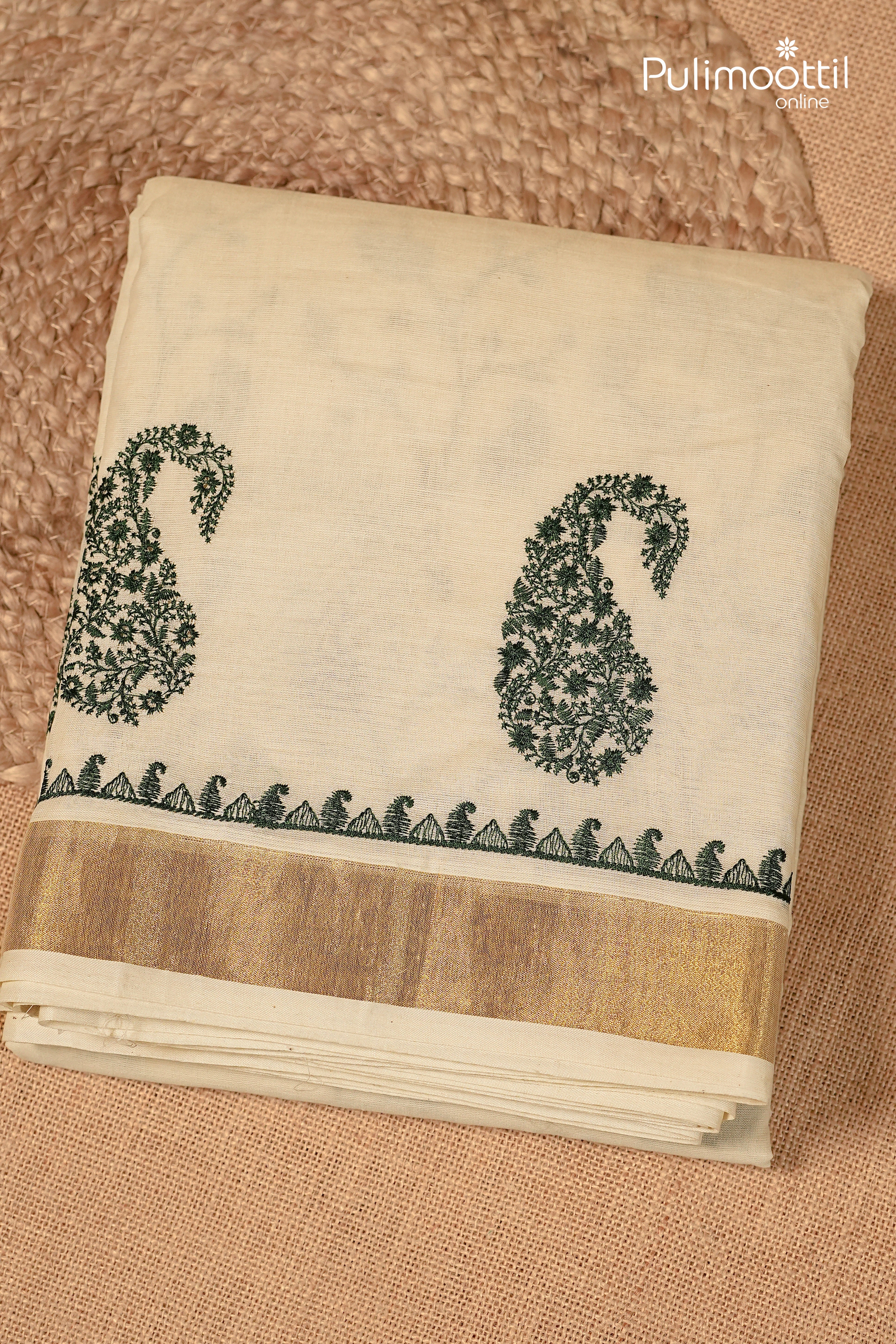 Kerala Traditional Cotton Set Saree
