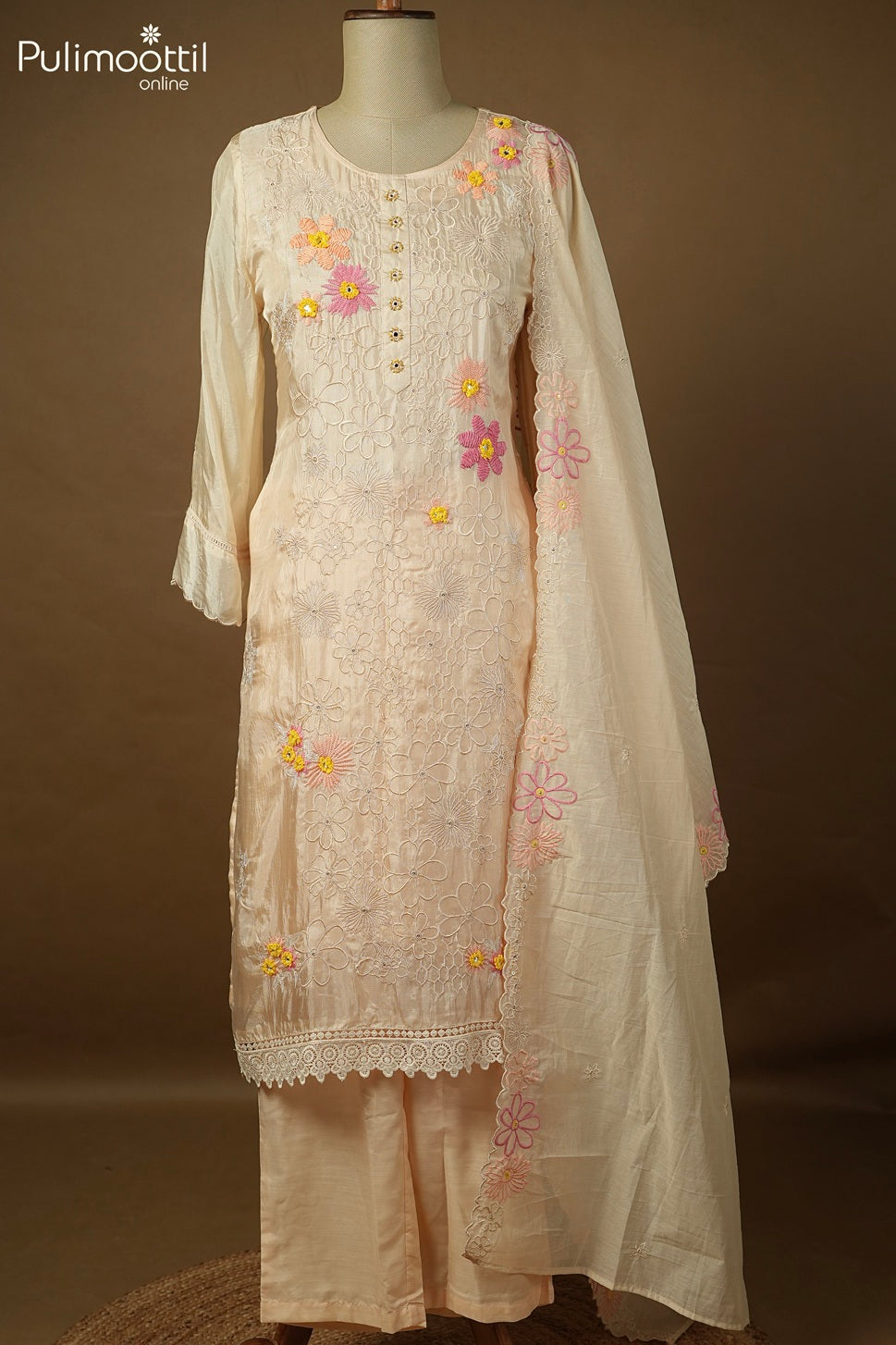 Ivory Color Salwar Set