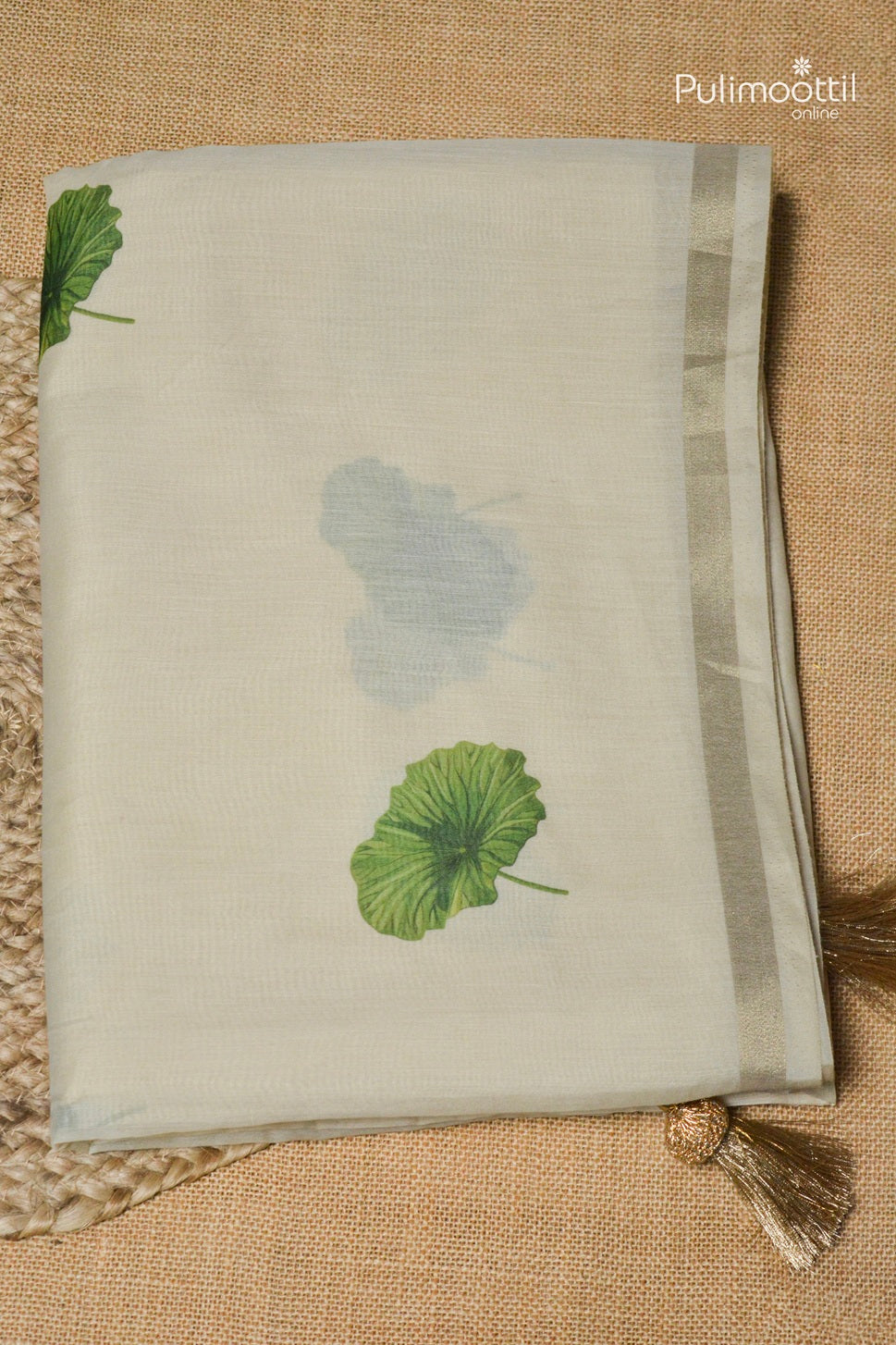 Semi Chanderi Traditional Saree