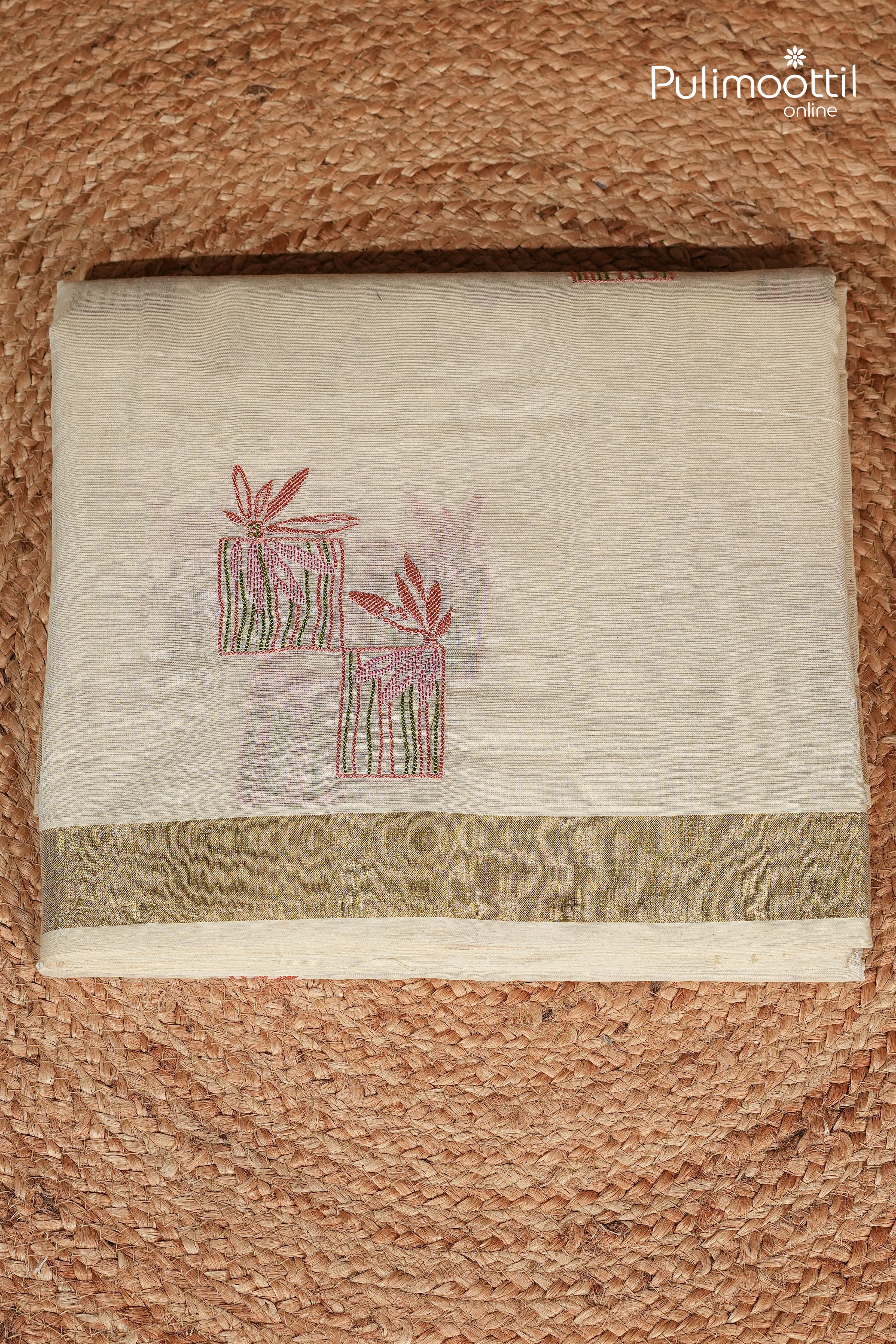 Kerala Traditional Cotton Set Saree