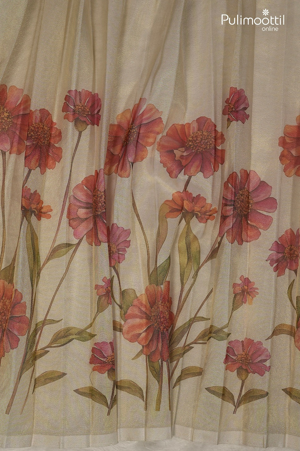 Pleated Golden Tissue