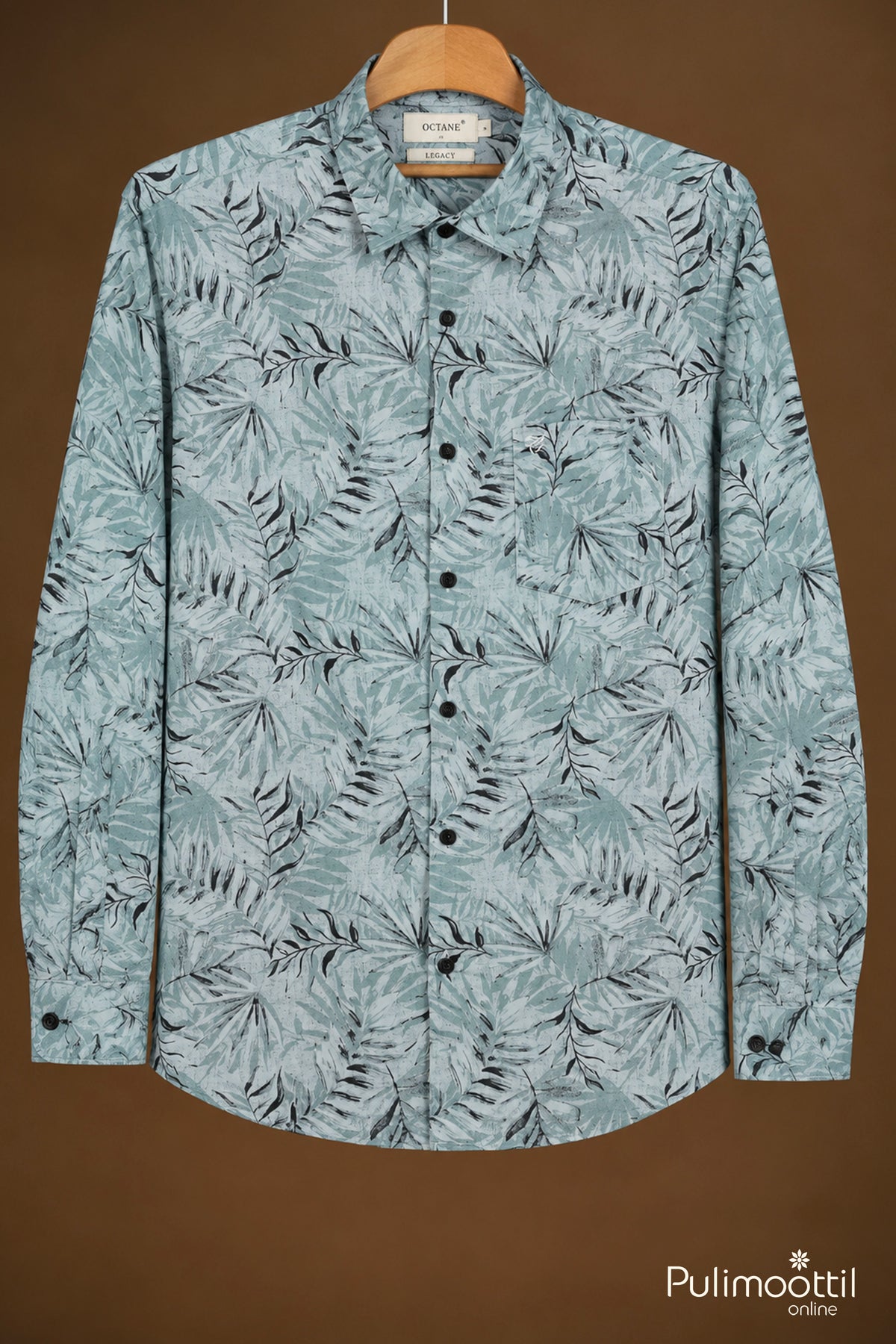 Light Icy Blue Color Full Sleeve Mens Shirt