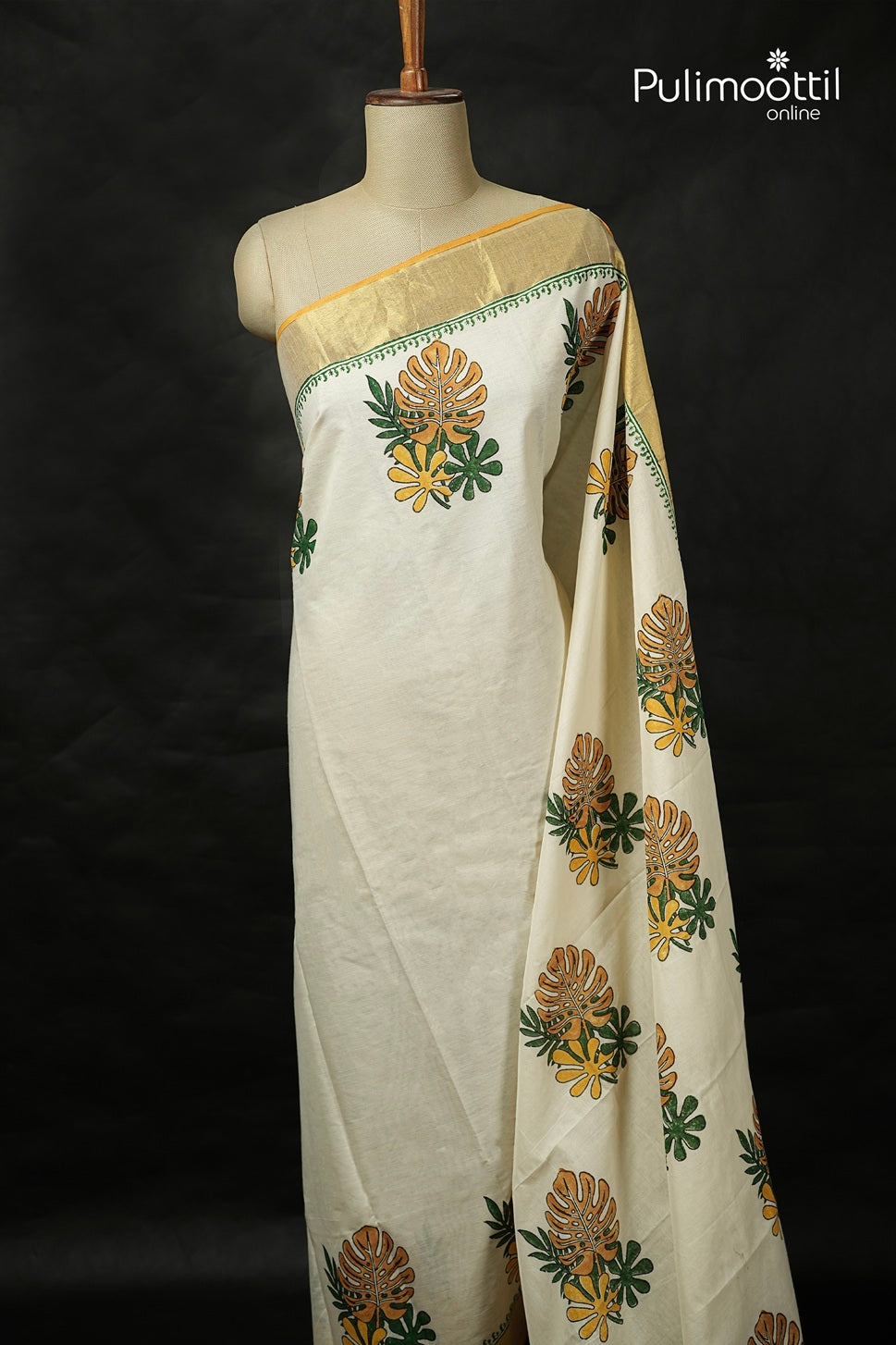 Kerala Traditional Cotton Set Saree