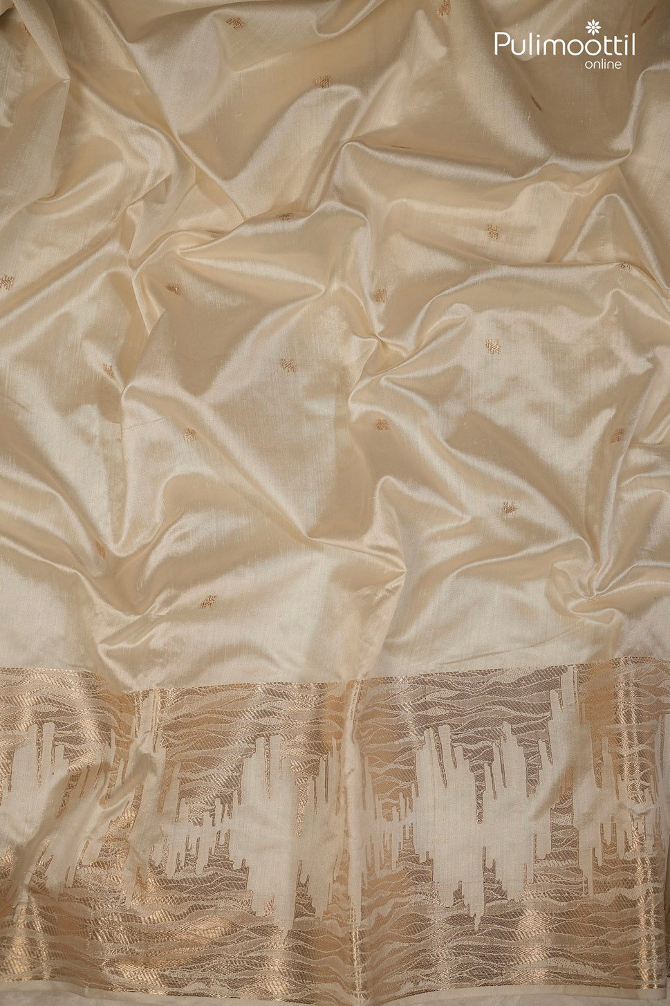 Off-White Chanderi Silk
