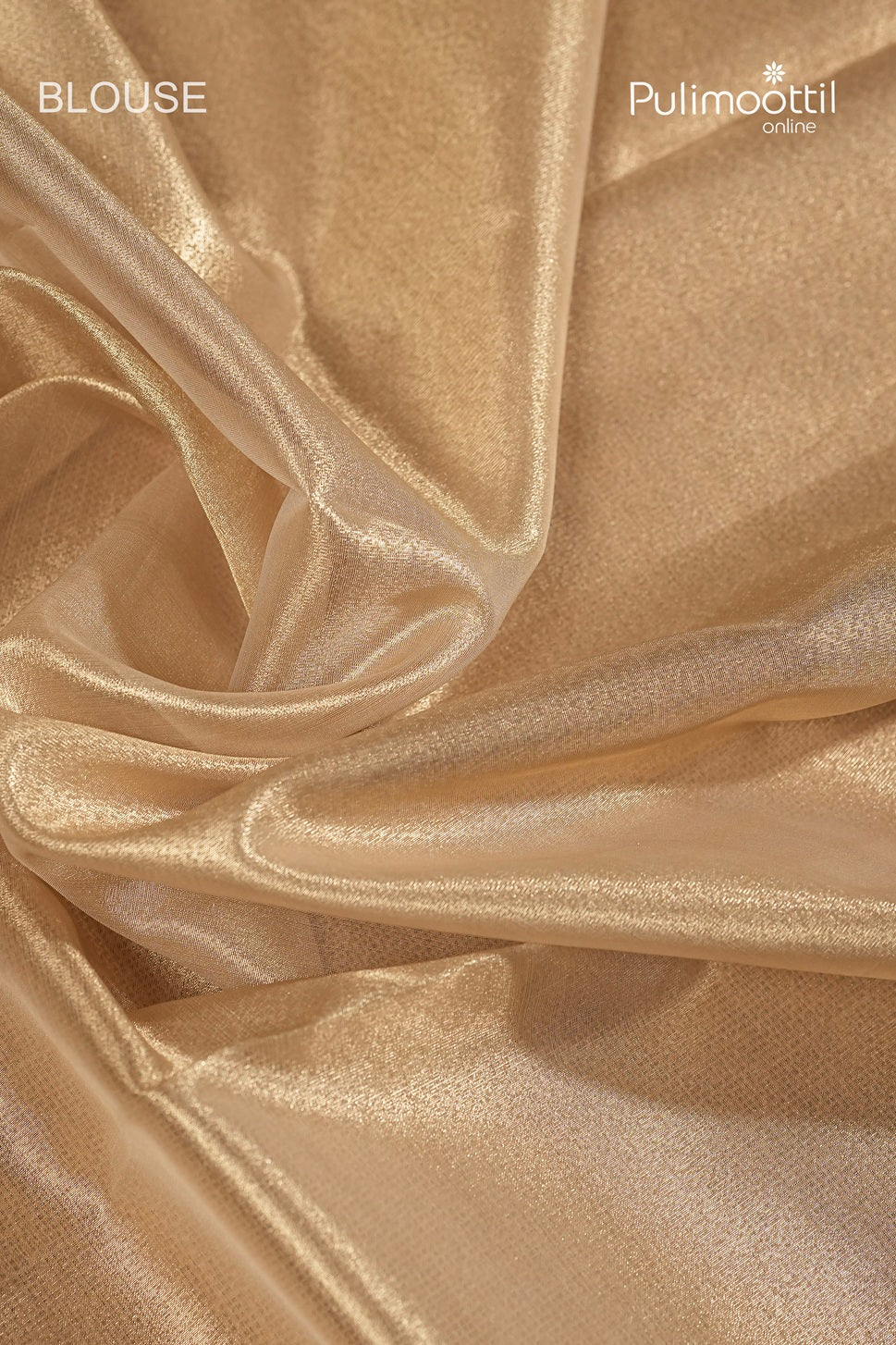 Kerala Traditional Golden Tissue Saree