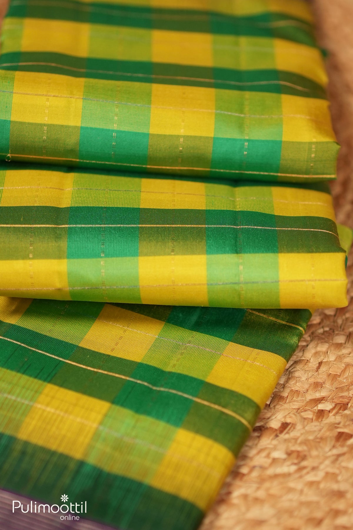 Multicolor Kanchipuram Soft Silk Saree
