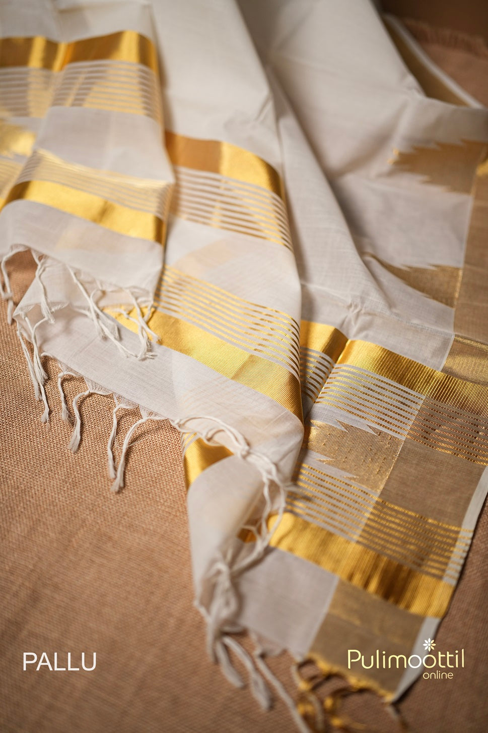 Kerala Traditional Handloom Cotton Set Saree