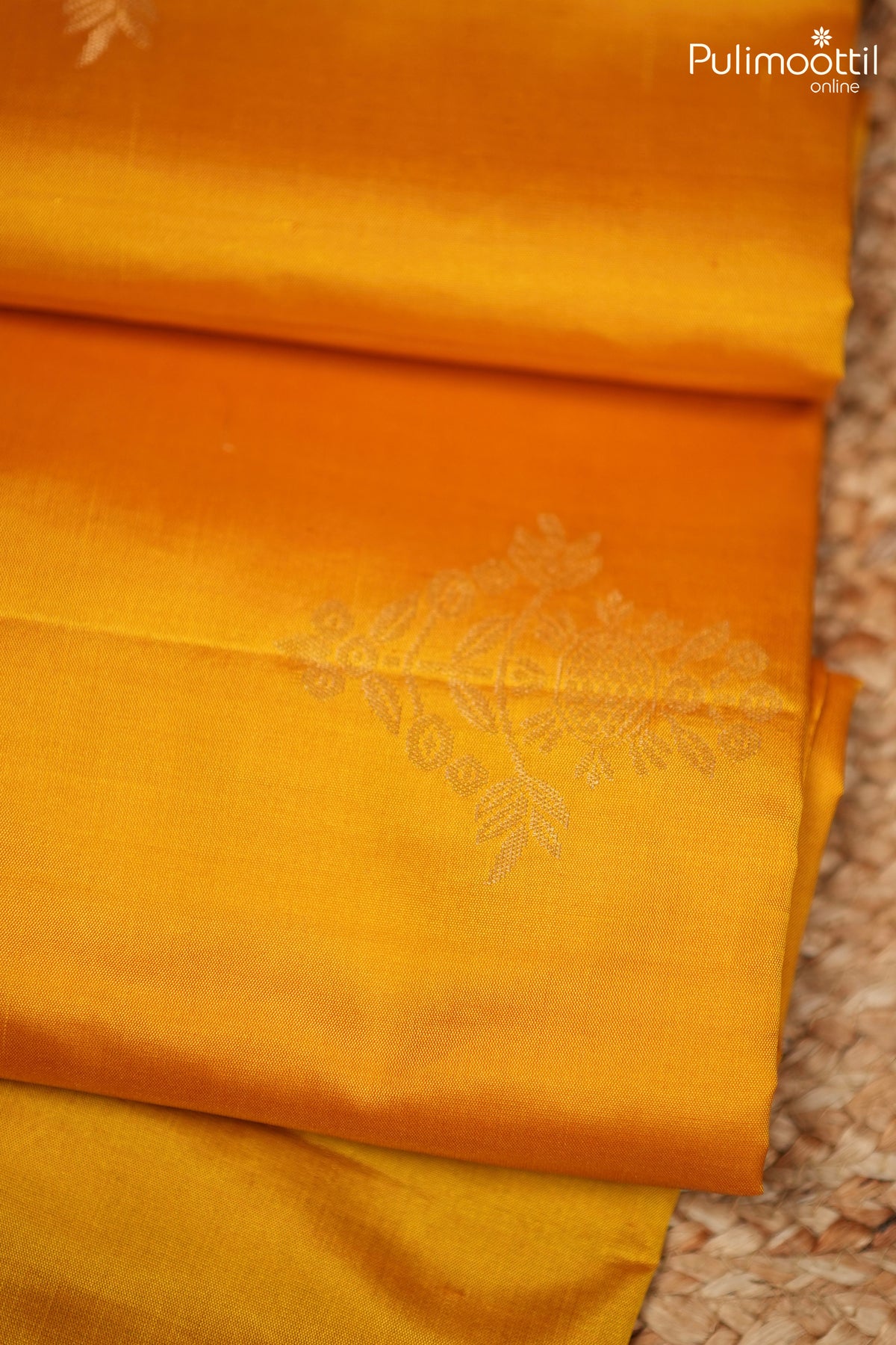 Mustard Yellow Colour Kanchipuram Soft Silk Saree