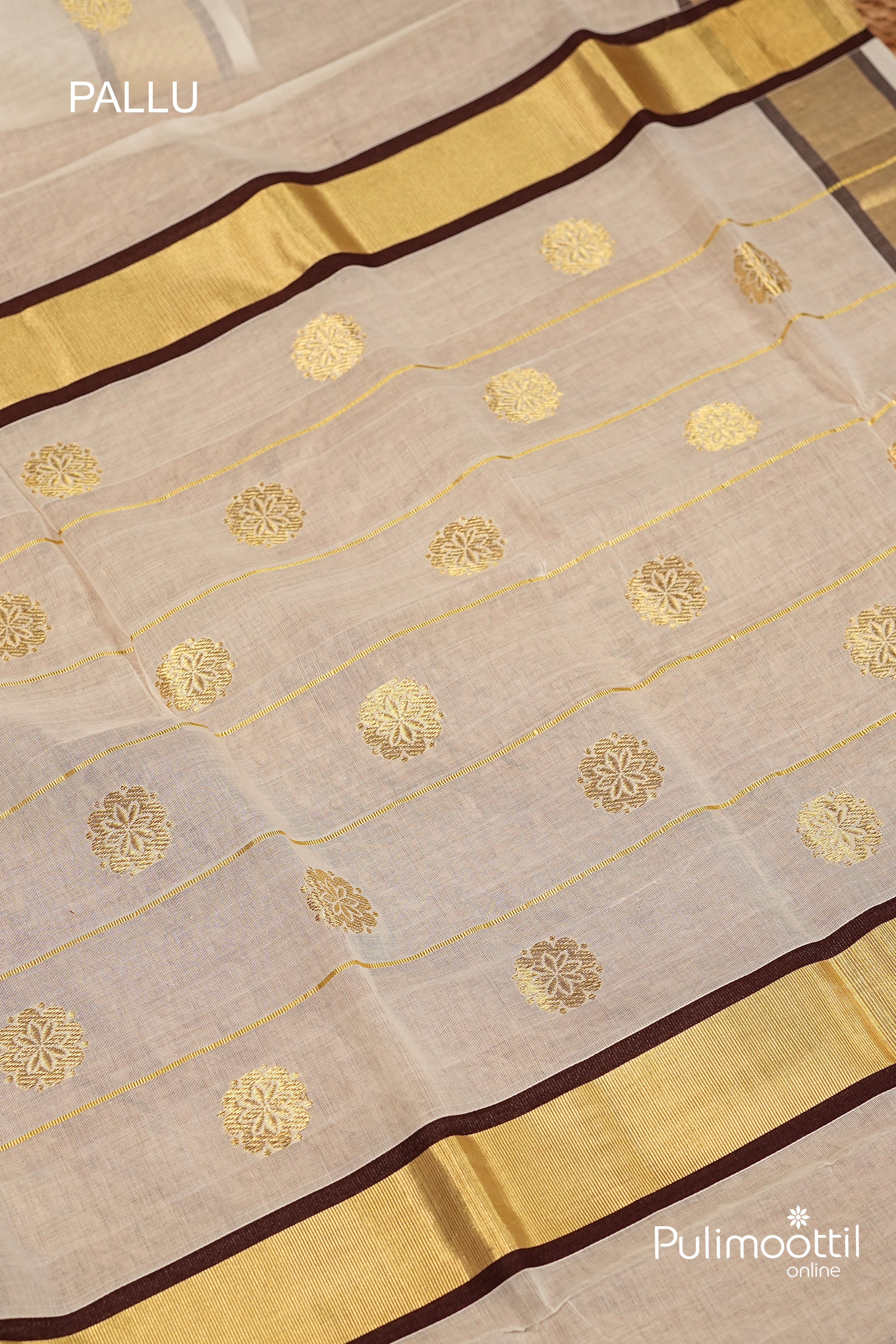 Kerala Traditional Cotton Handloom Set Saree