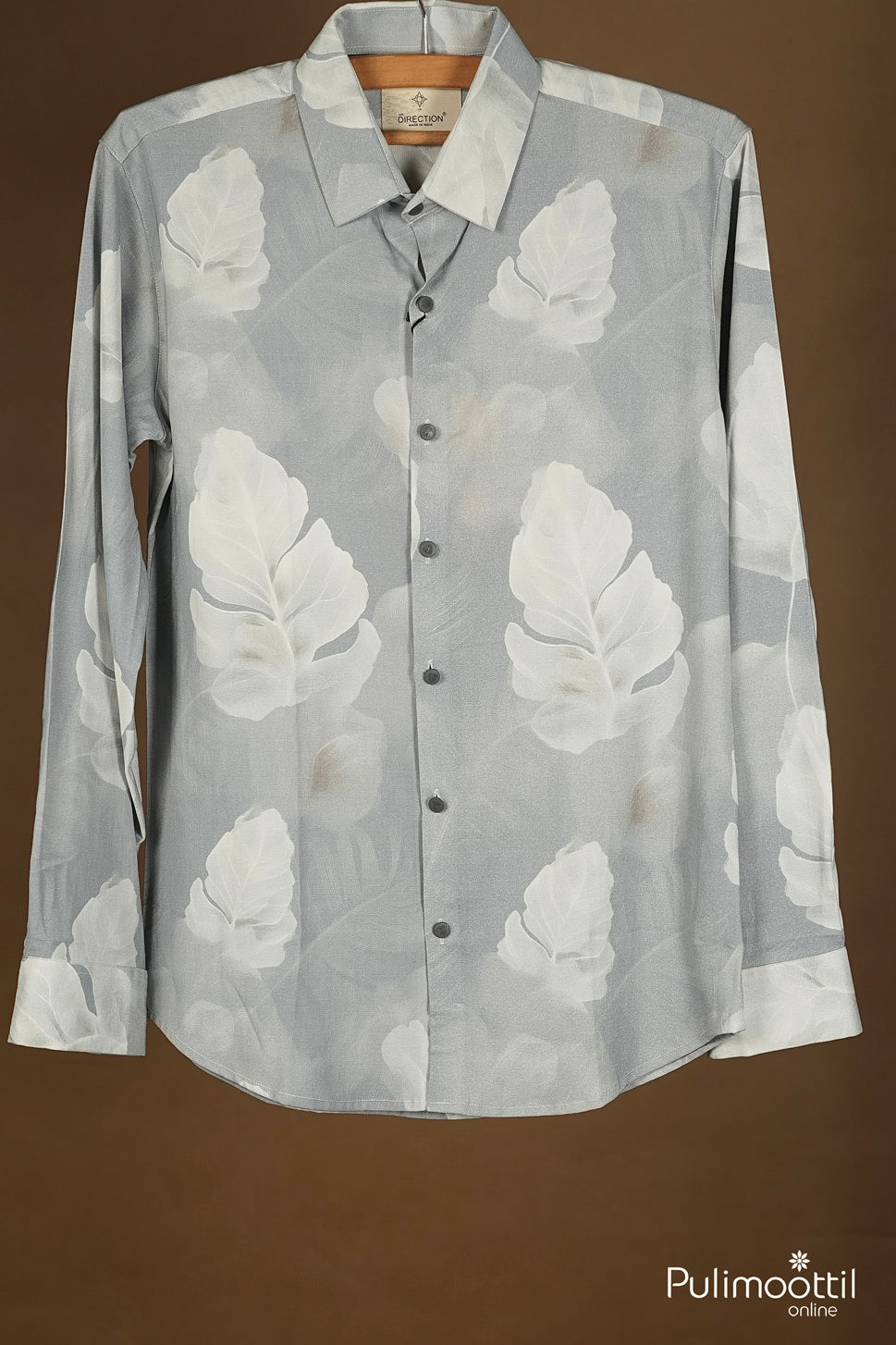 Grey Color Full Sleeve Mens Shirt