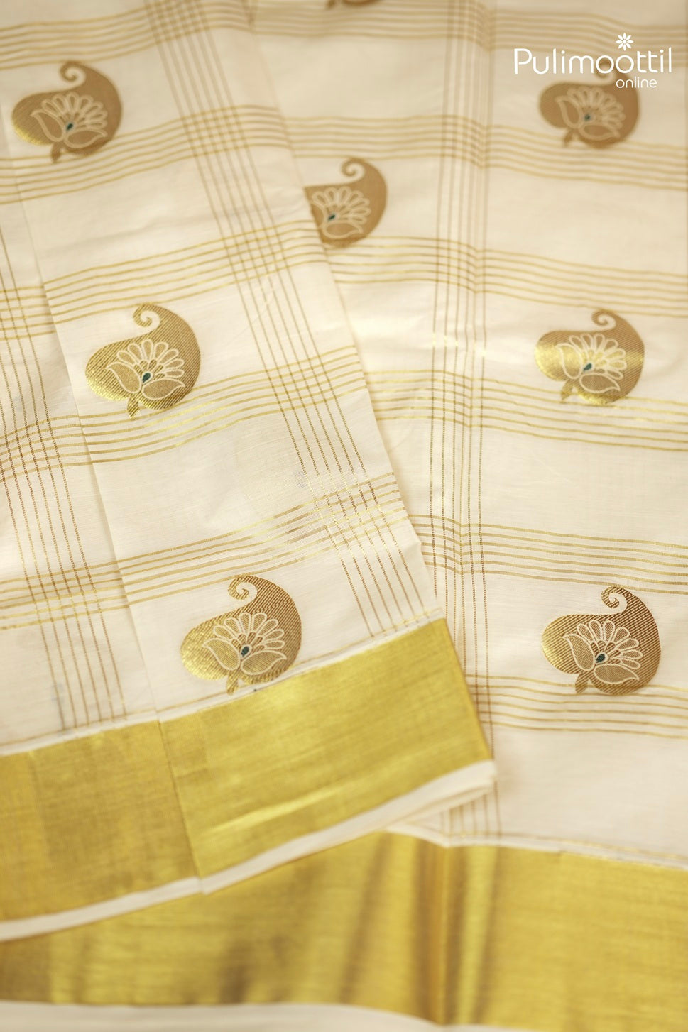 Kerala Traditional Cotton Set Saree