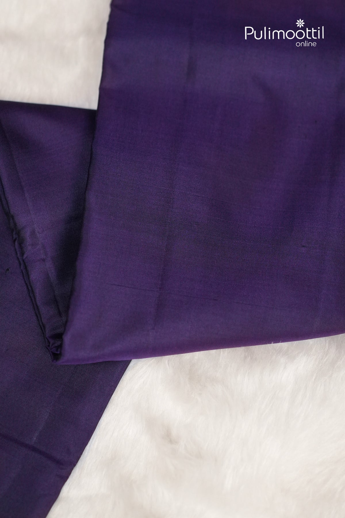 Violet Colour Kanchipuram Soft Silk Saree