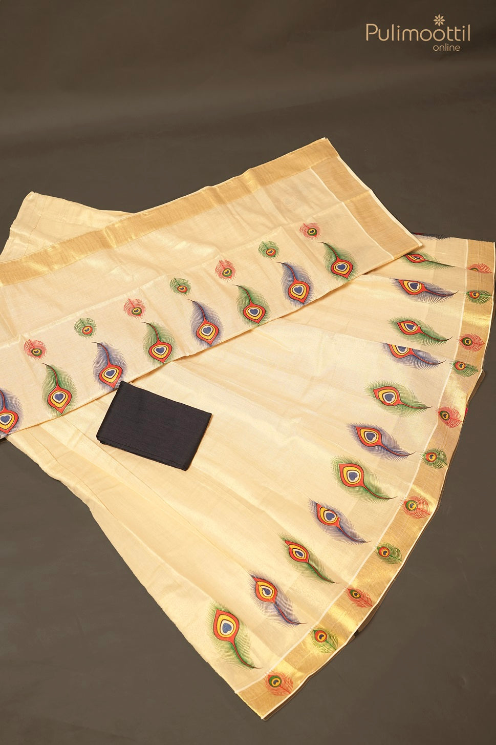Onam Special Kerala Traditional Dhavani Set