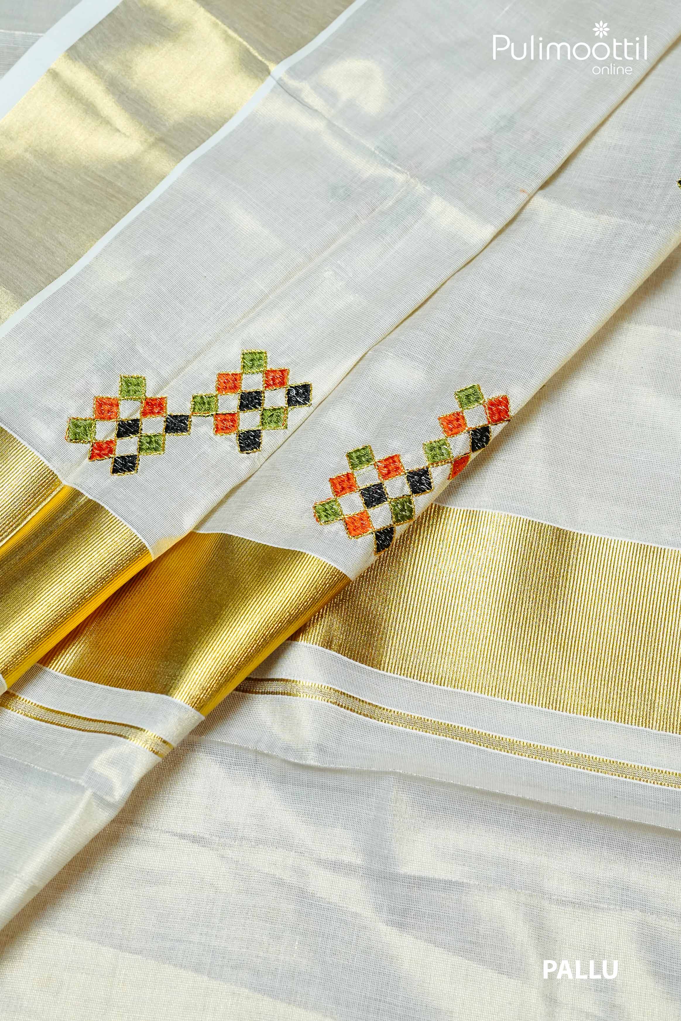 Kerala Traditional Tissue Set Saree.