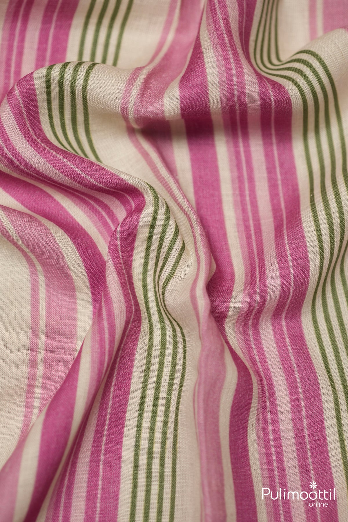 Multi Color Linen Fabric
