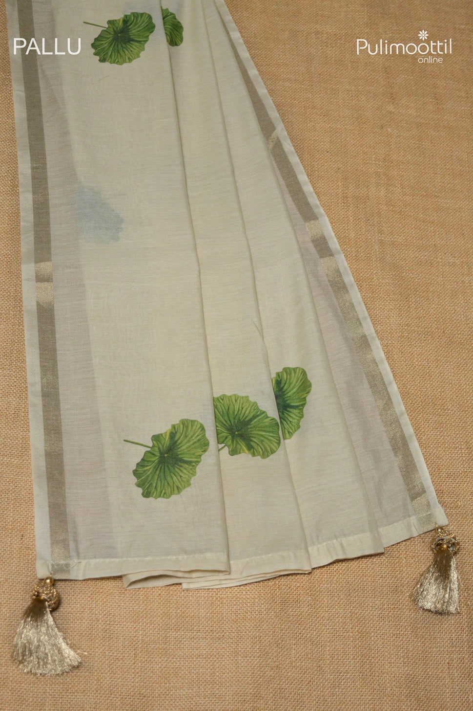 Semi Chanderi Traditional Saree