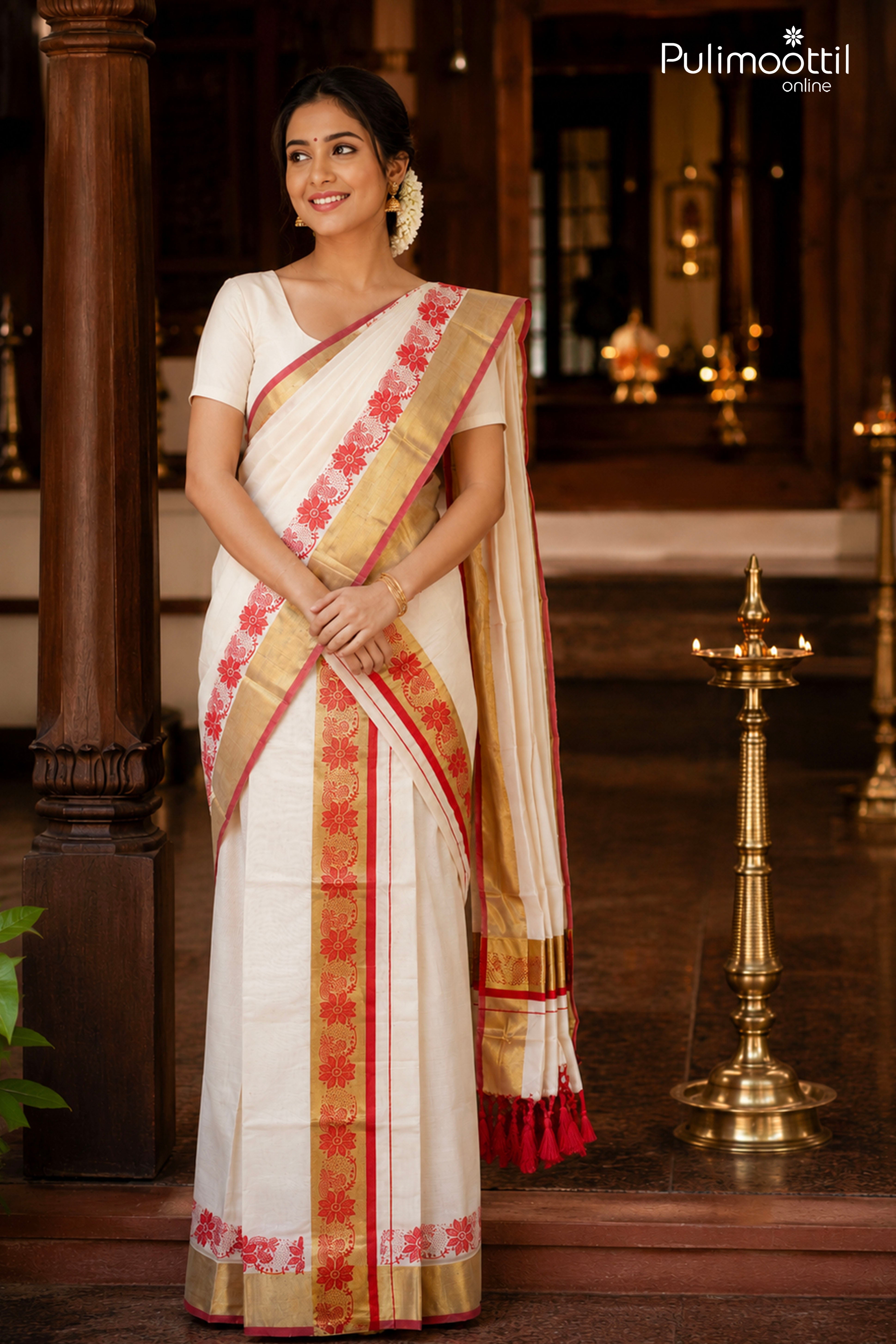 Onam Special Kerala Traditional Set Mundu