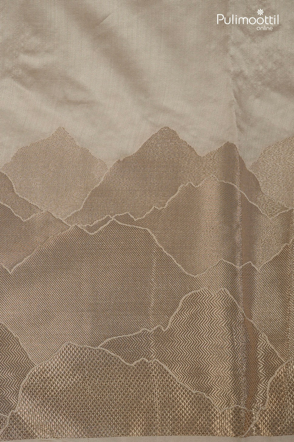 Off-White Chanderi Silk