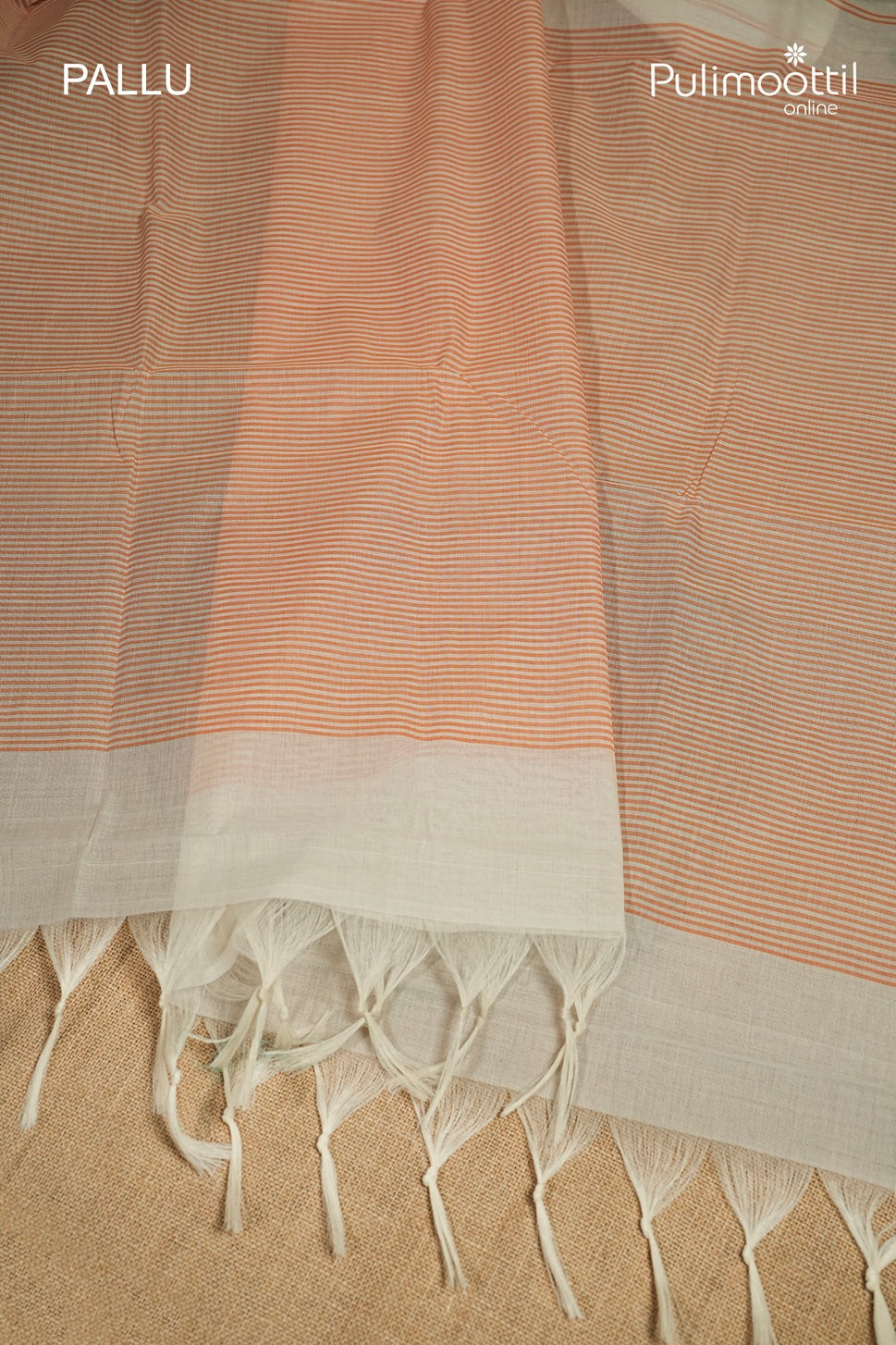 Off White Colour Handloom Saree
