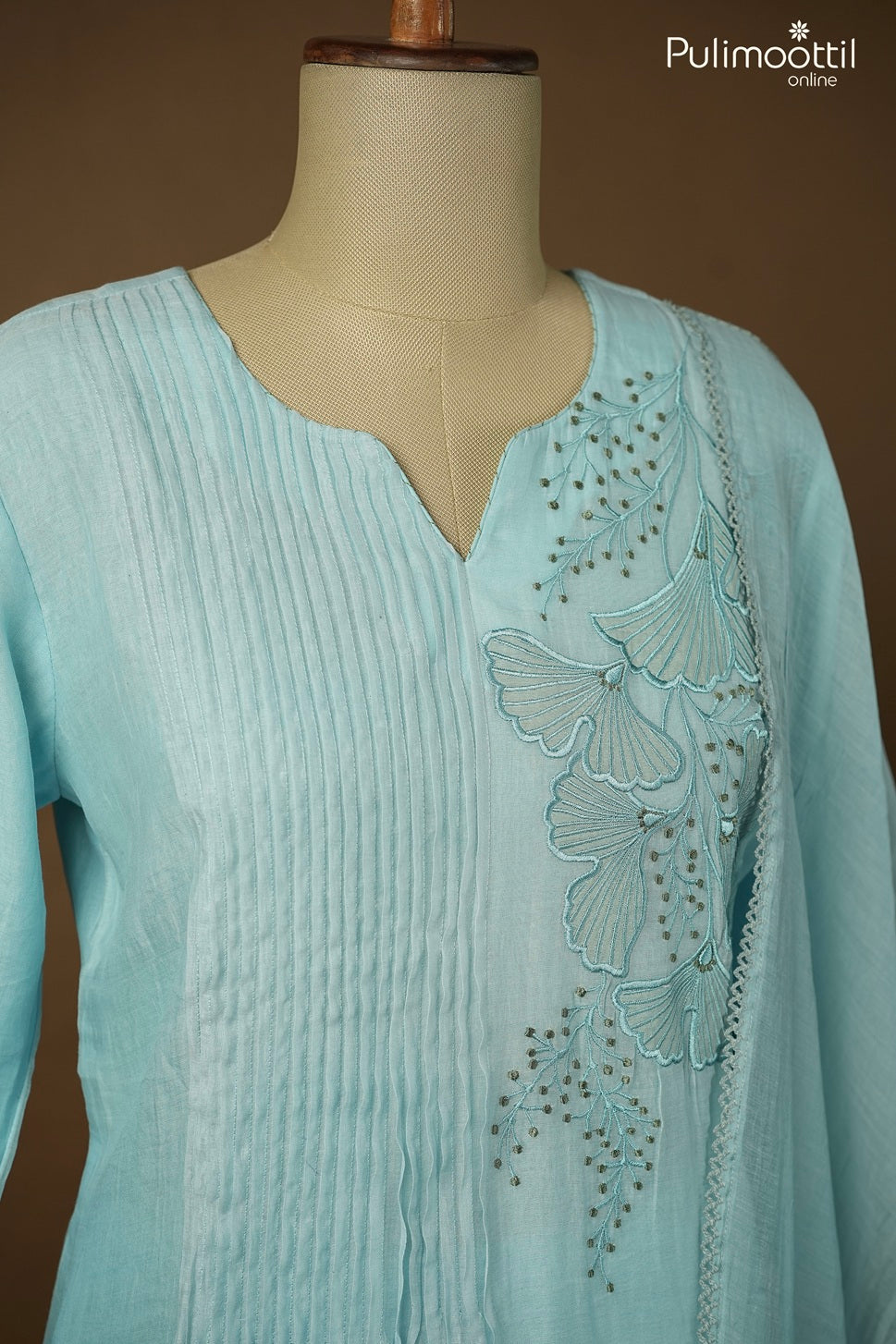 Light Sky Blue Color Salwar Set