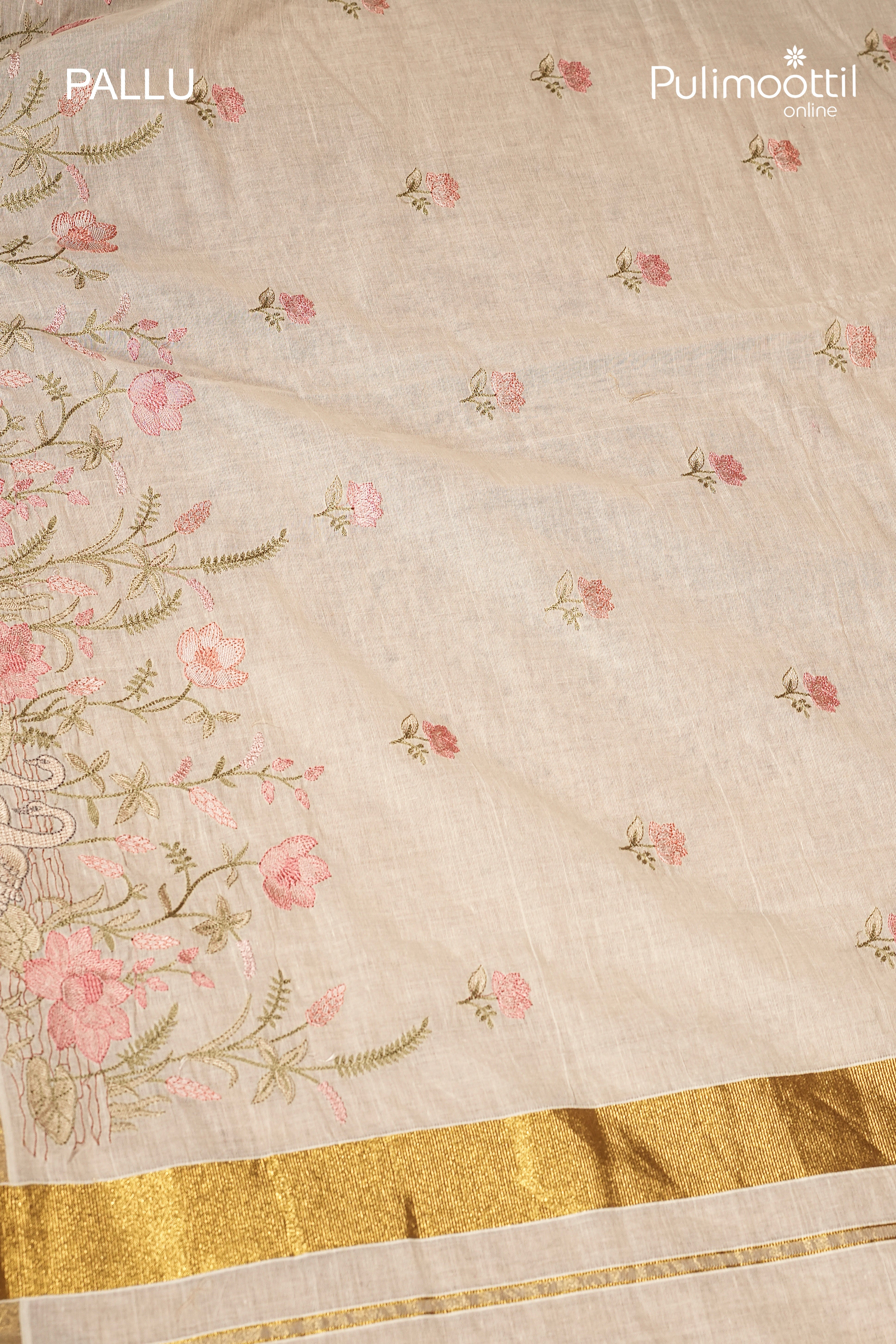 Kerala Traditional Cotton Set Saree