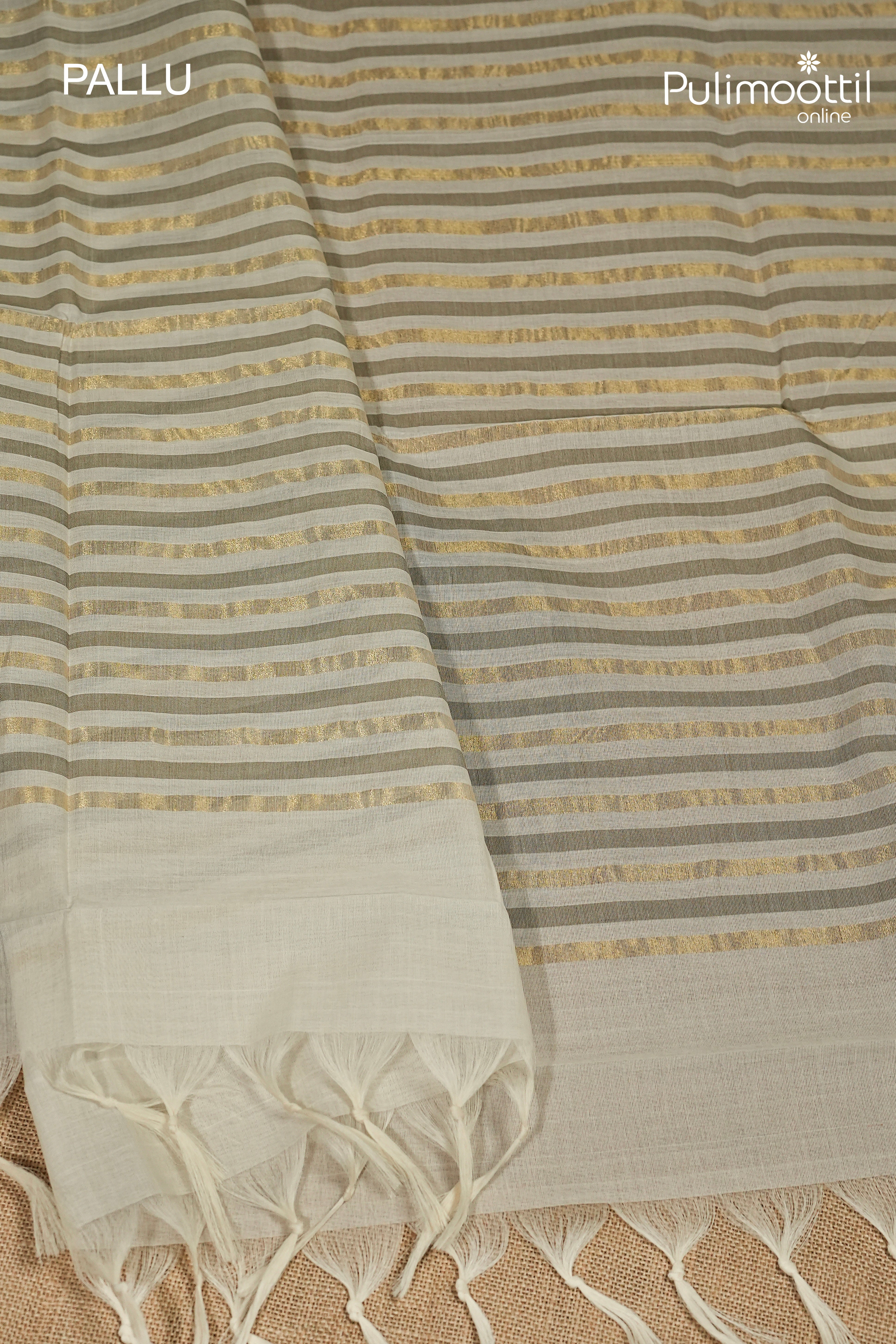 Off White Colour Handloom Saree