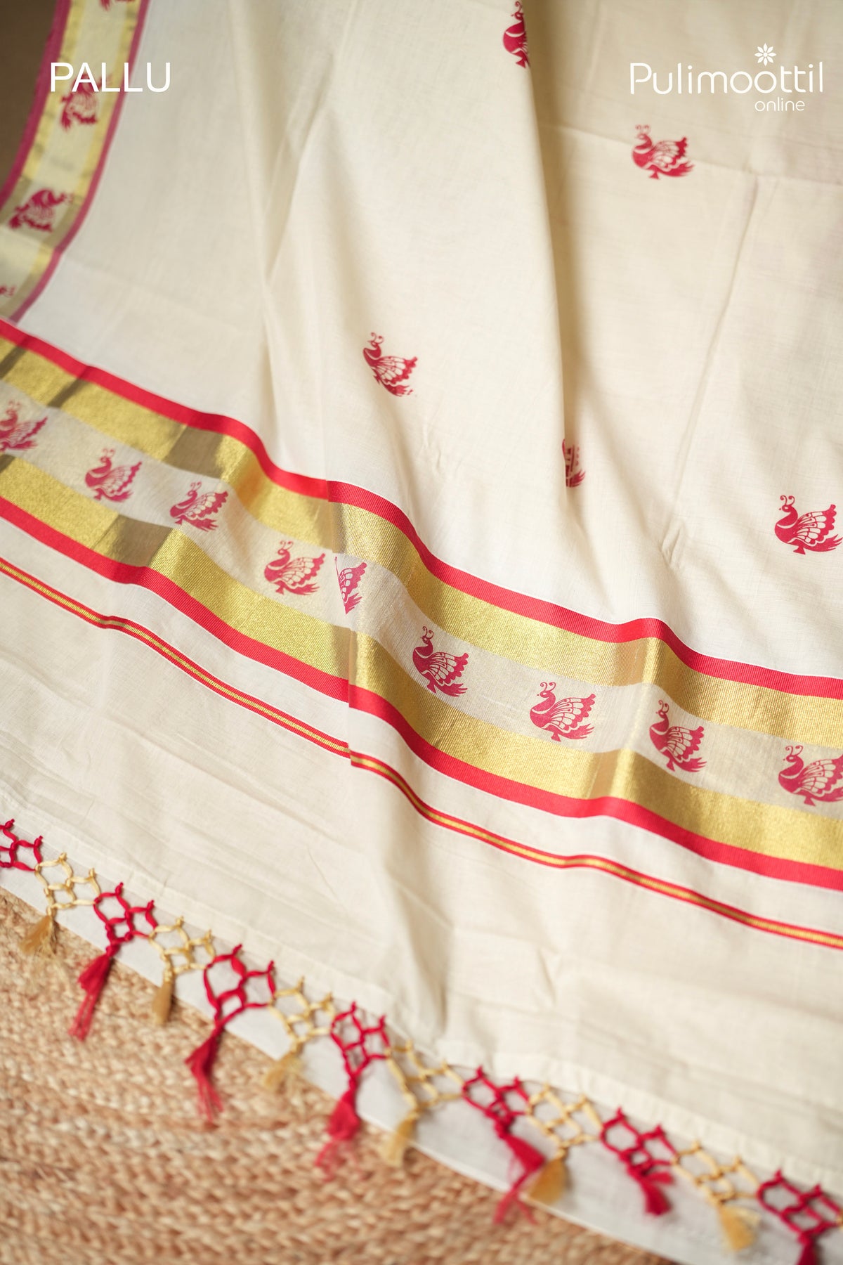 Kerala Traditional Cotton Set Saree