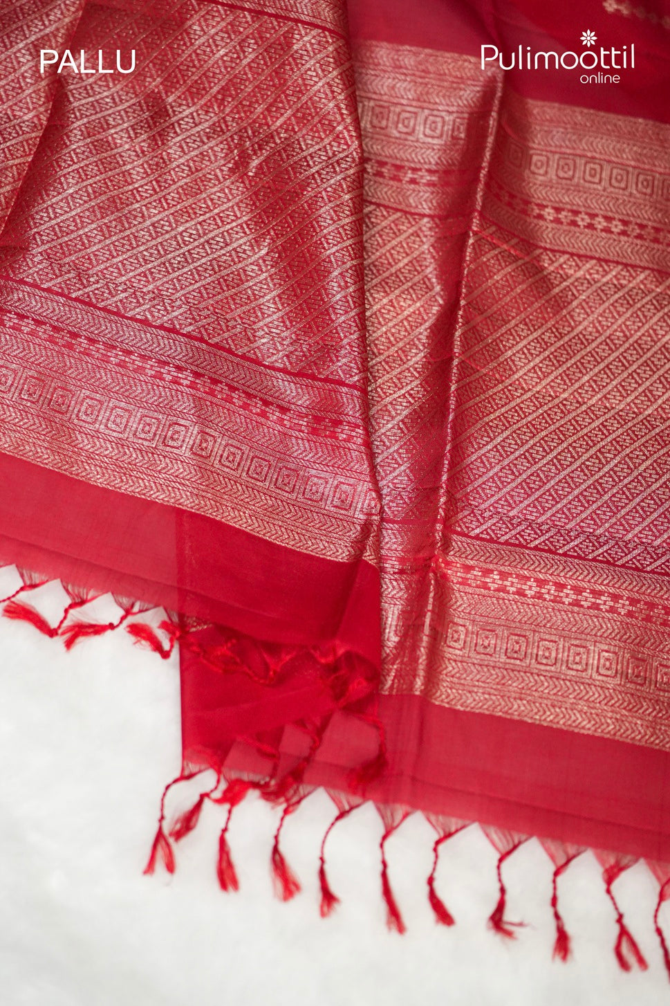 Red Colour Kanchipuram Soft Silk Saree