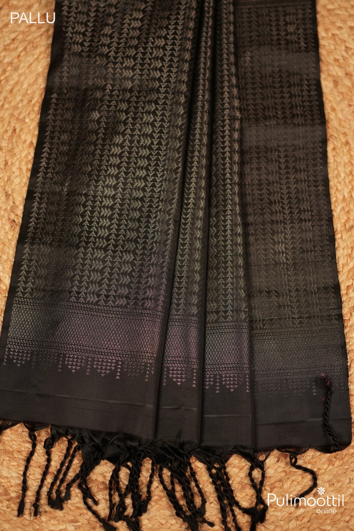 Dark Magenta Color Kanchipuram Designer Silk Saree