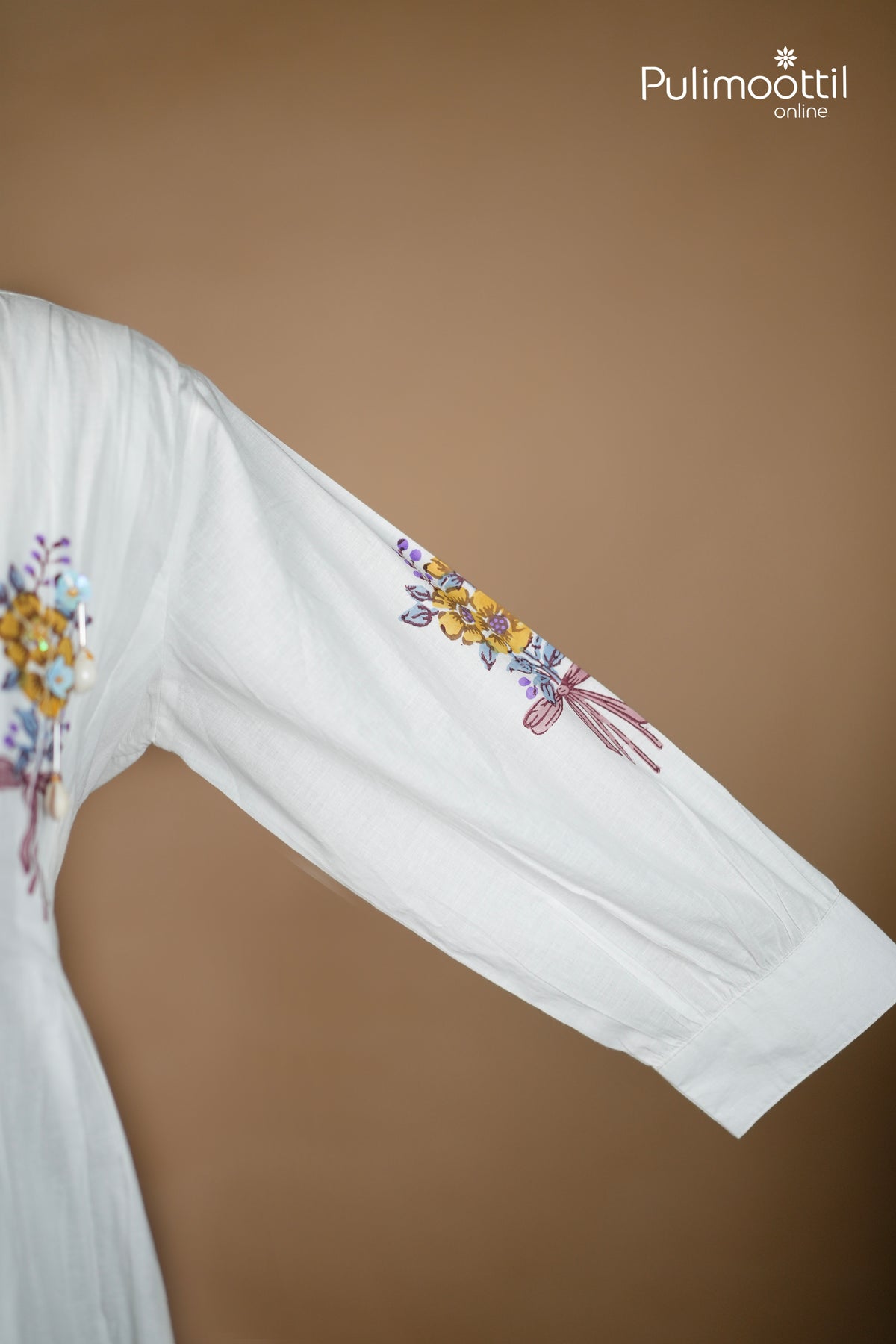 White Colour Cotton Co-ord Set