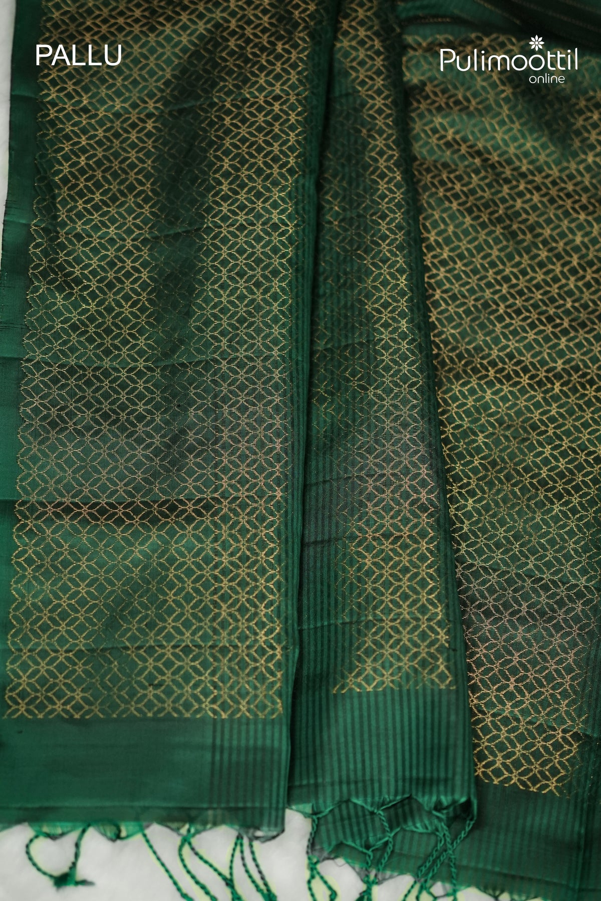 Peacock Green Colour Kanchipuram Soft Silk Saree