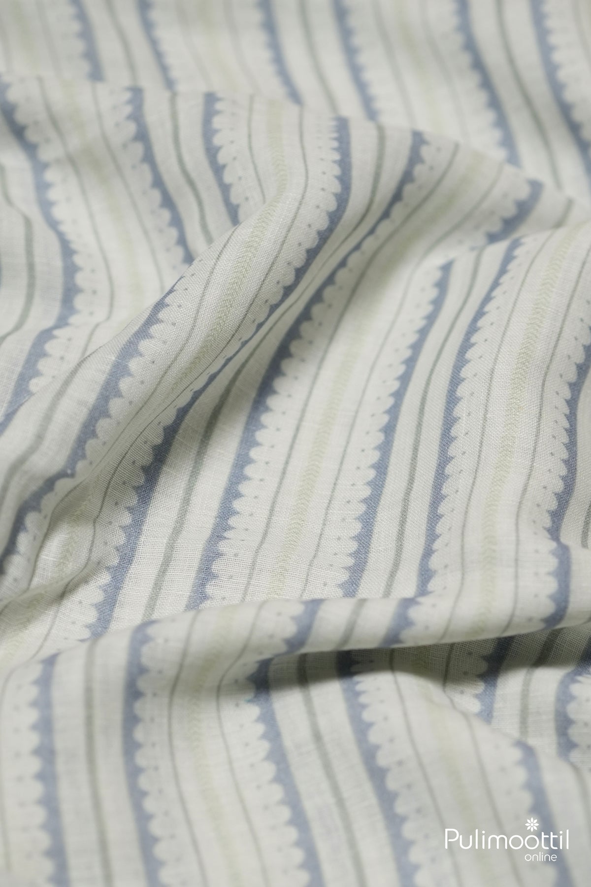Off-White Color Linen Fabric