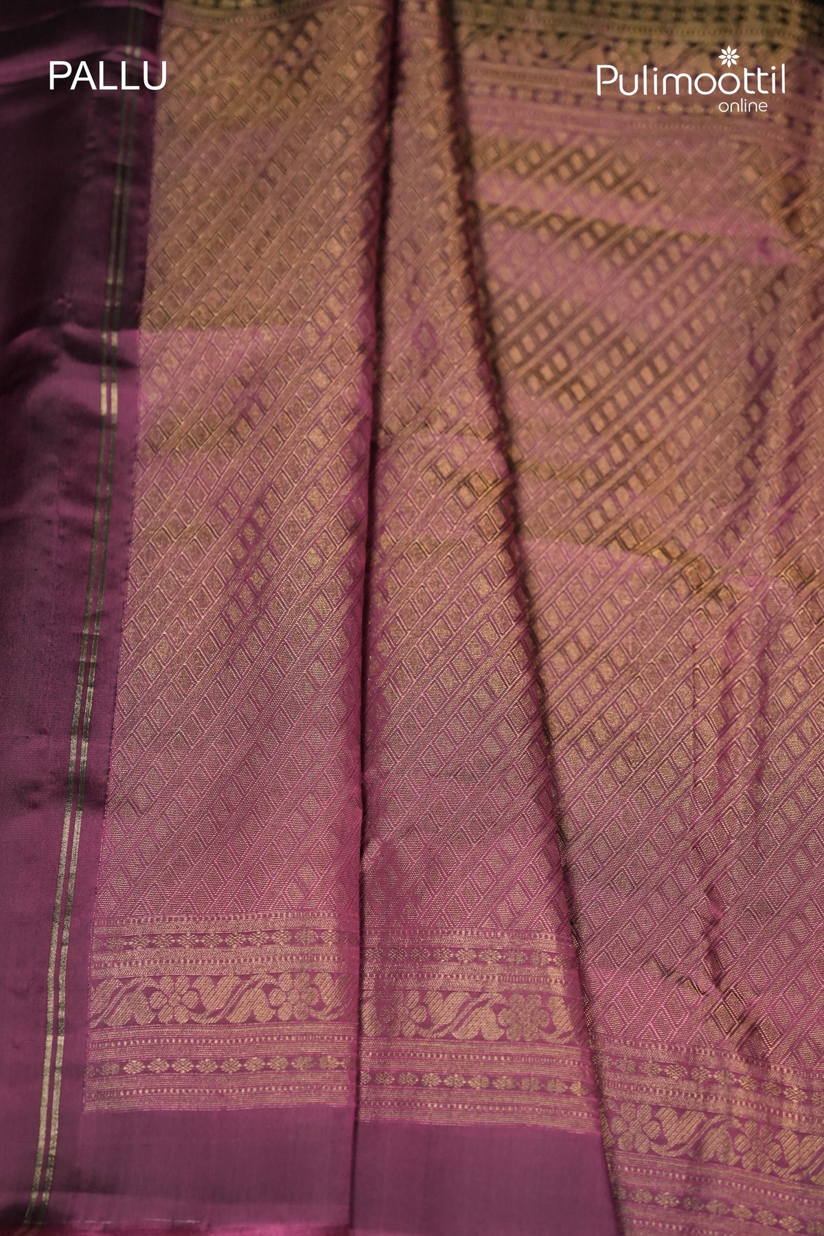 Dark Coffee Brown Colour Kanchipuram Soft Silk Saree