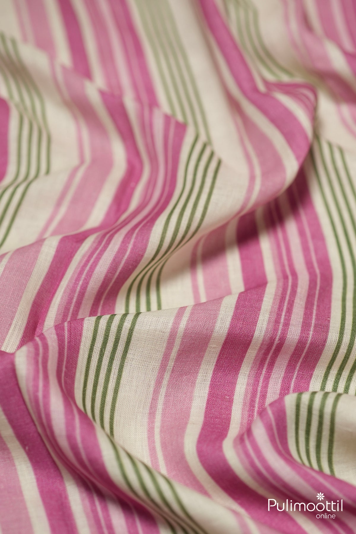 Multi Color Linen Fabric