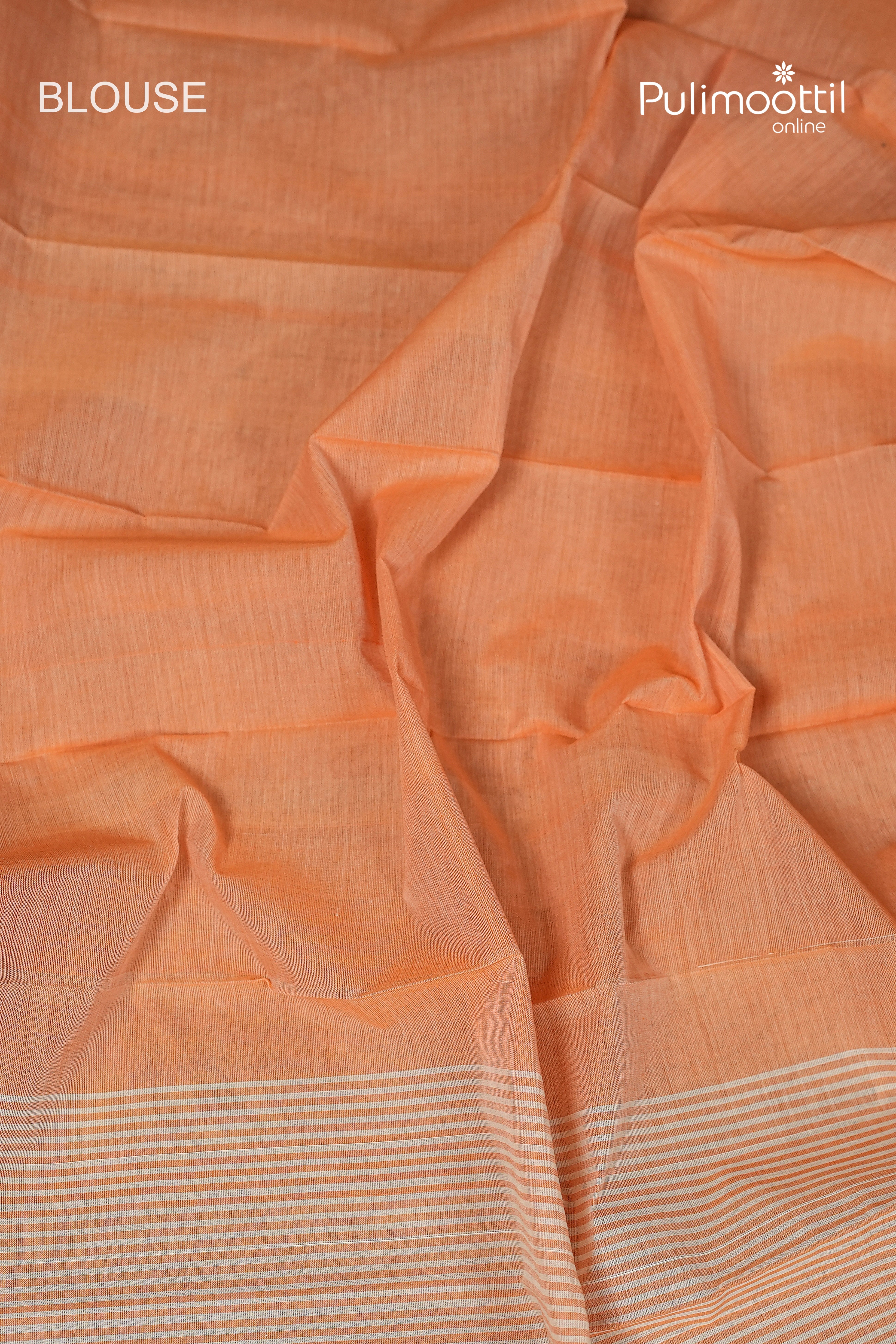 Offwhite Colour Handloom Cotton Saree