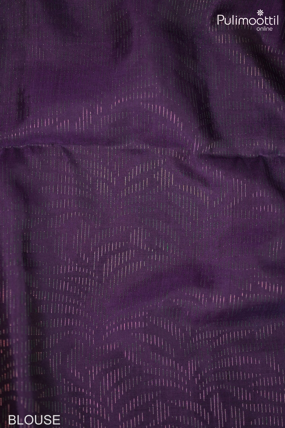 Dark Violet Color Kanchipuram Soft Silk Saree