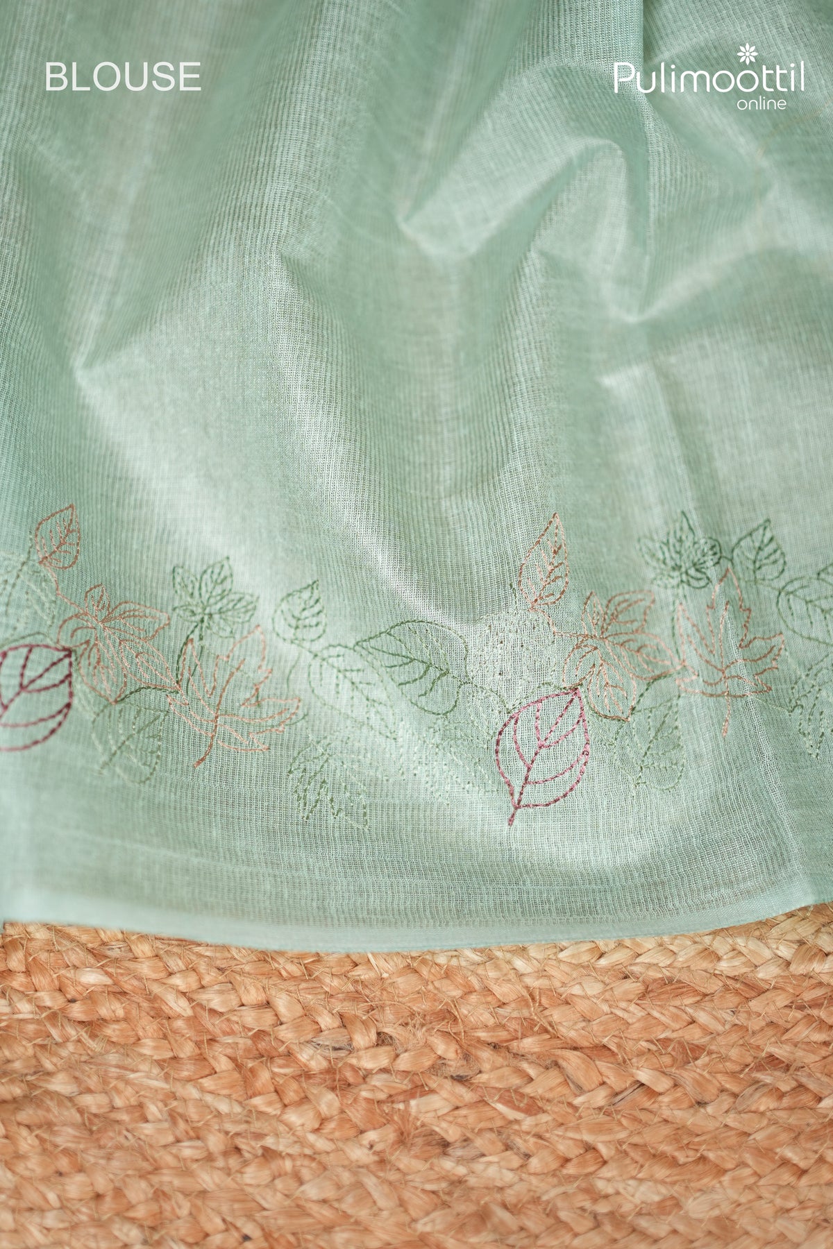 Light Blue Colour Tussar Silk Saree