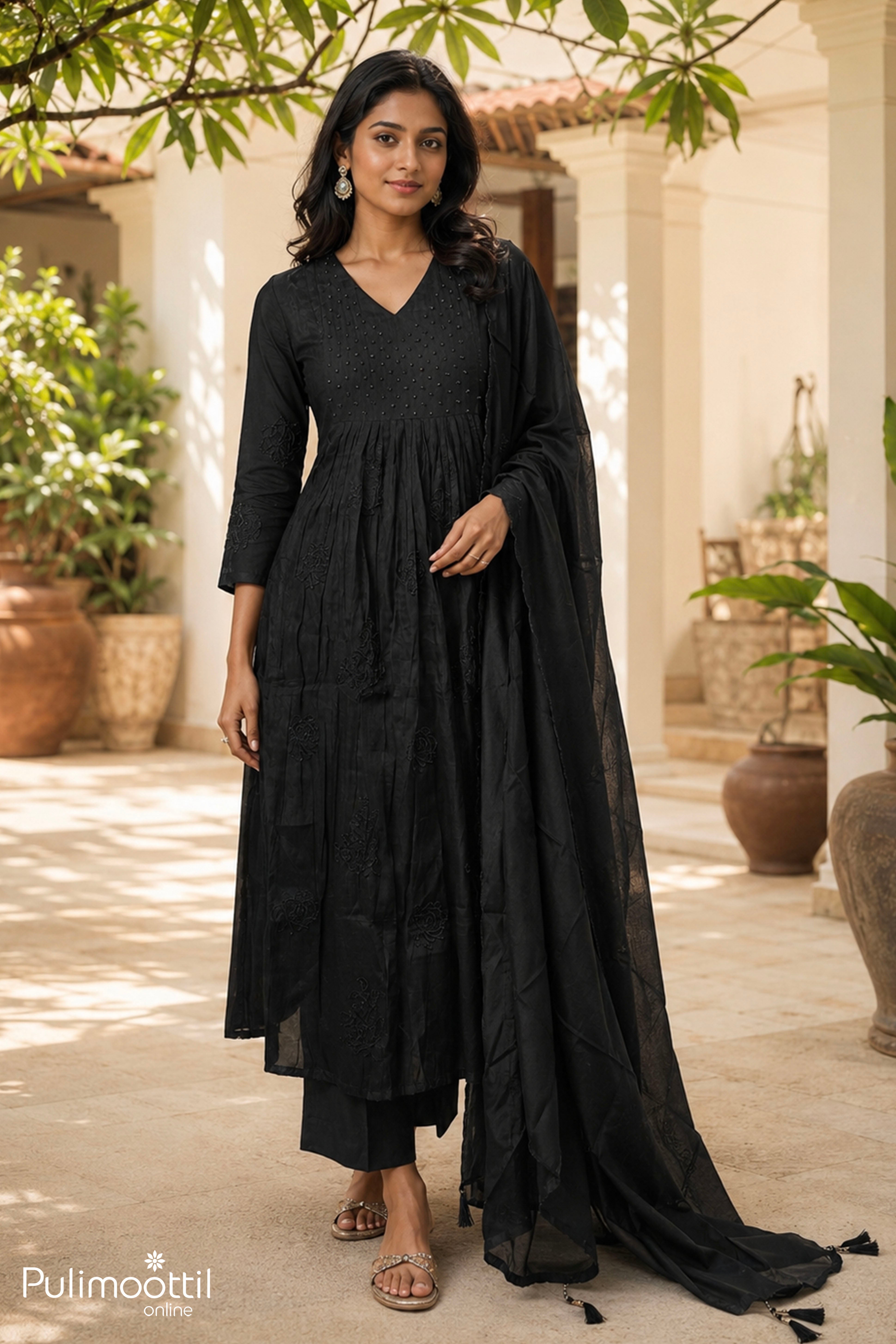 Black Color Salwar Set