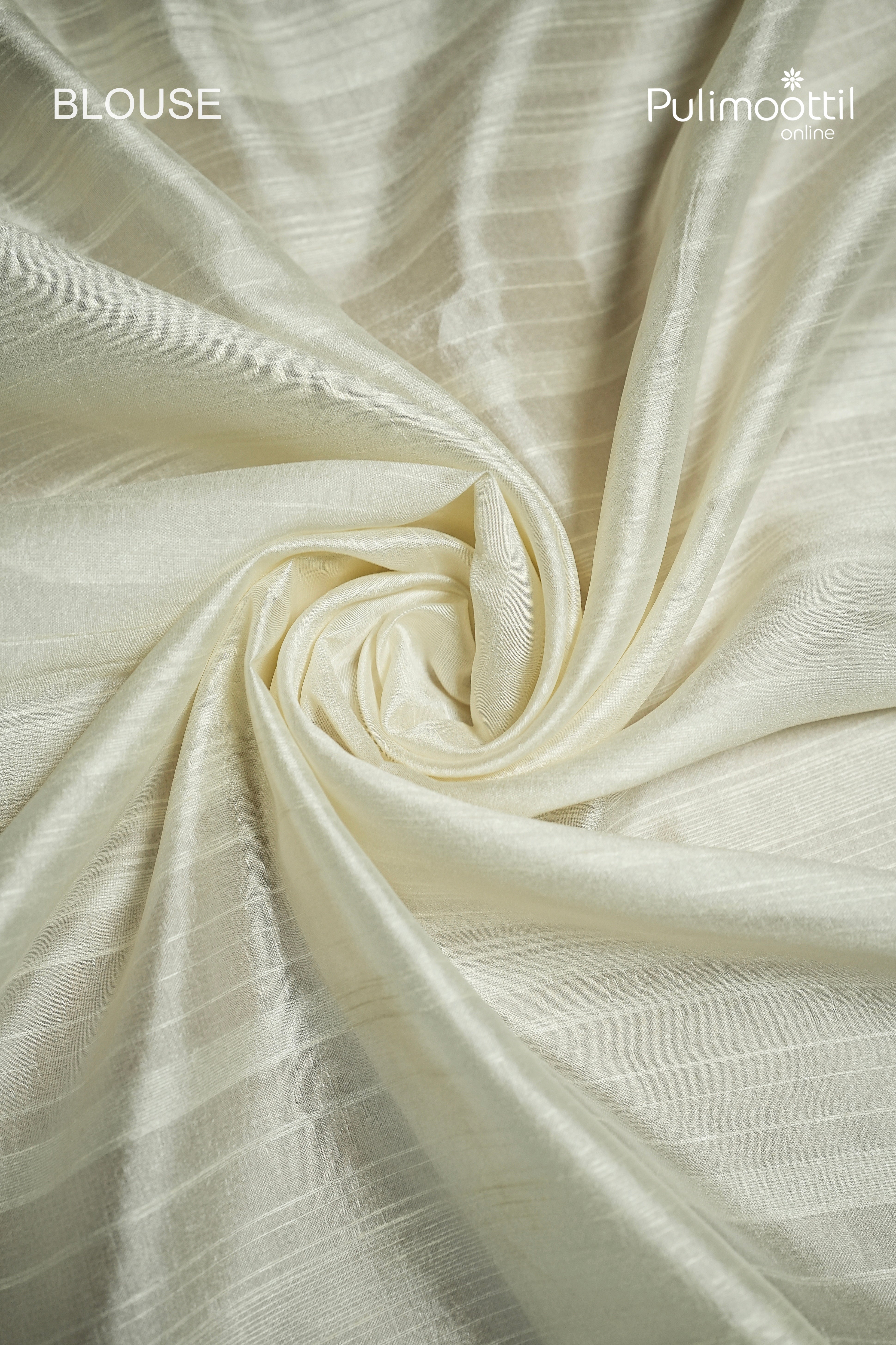 Offwhite Colour Semi Jute Applique Work Saree
