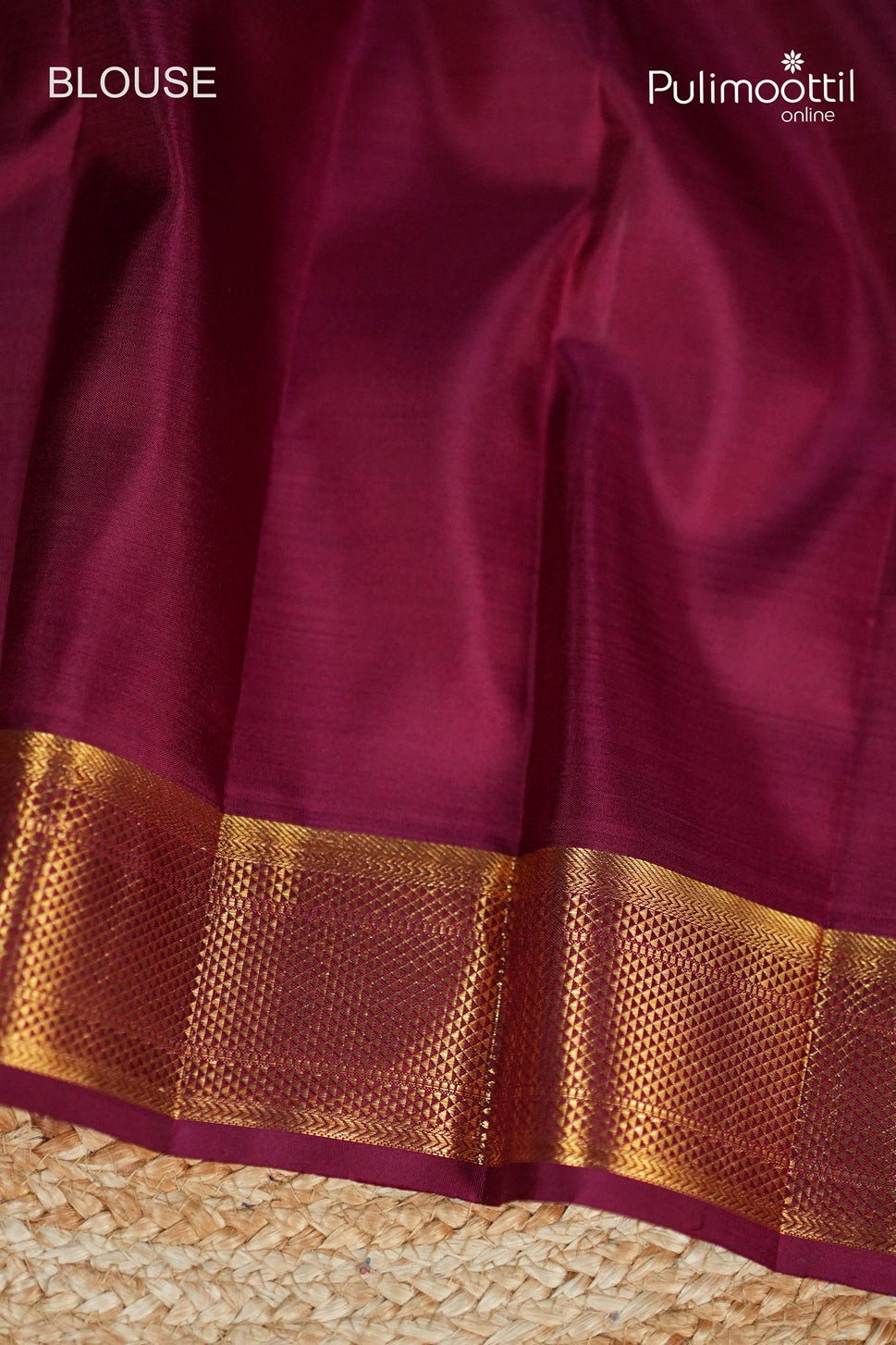 Madras Check Kanchipuram Designer Saree