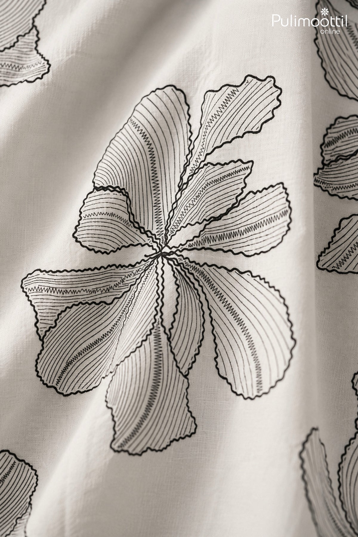 White Color Half Sleeve Mens Shirt With Floral Print