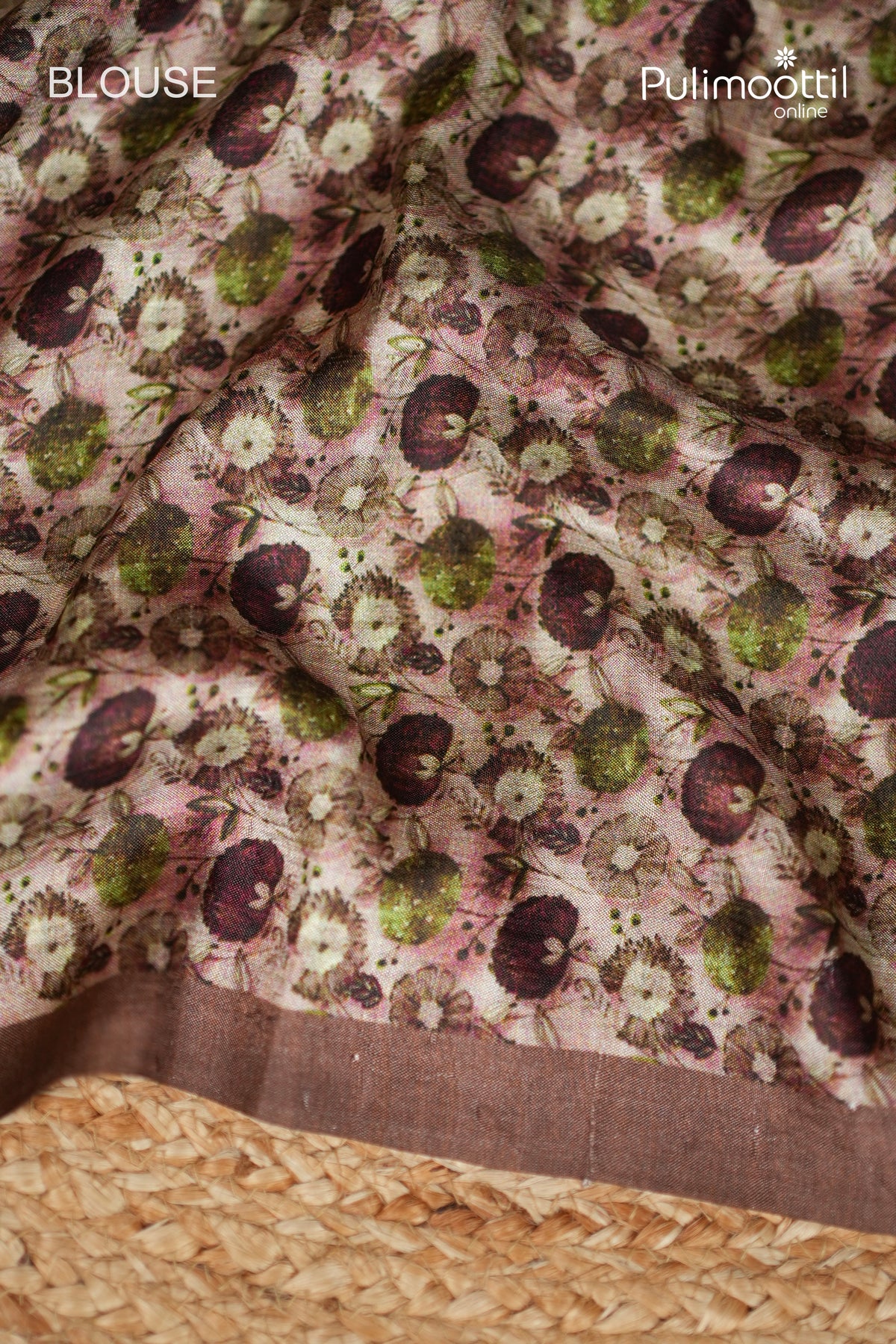 Multicolour Printed Soft Tussar Saree