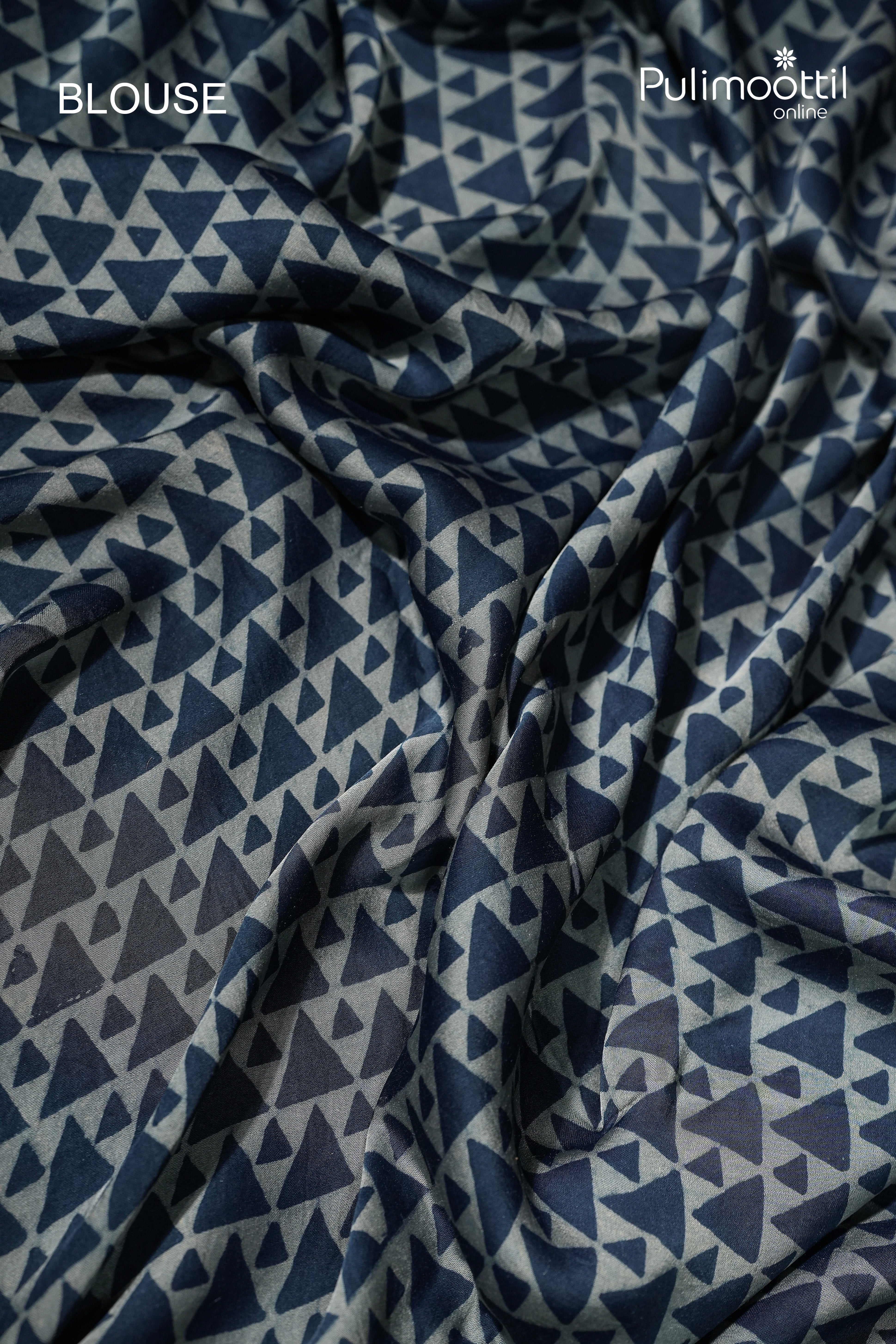 Dark Steel Blue Colour Modal Silk Saree